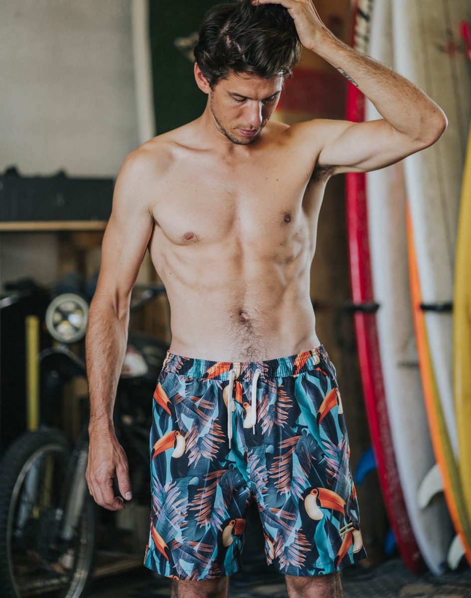 Short de bain homme PAKO TOUC