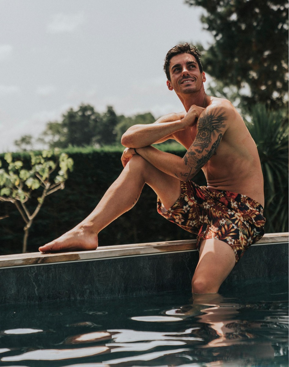 Short de bain homme PAKO PALM
