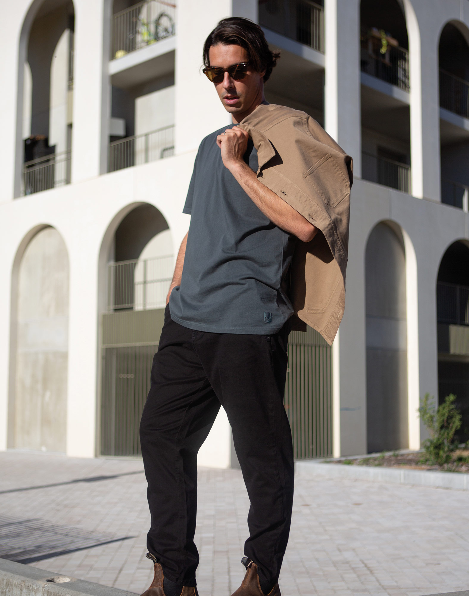 VESTE WORKER DESERT