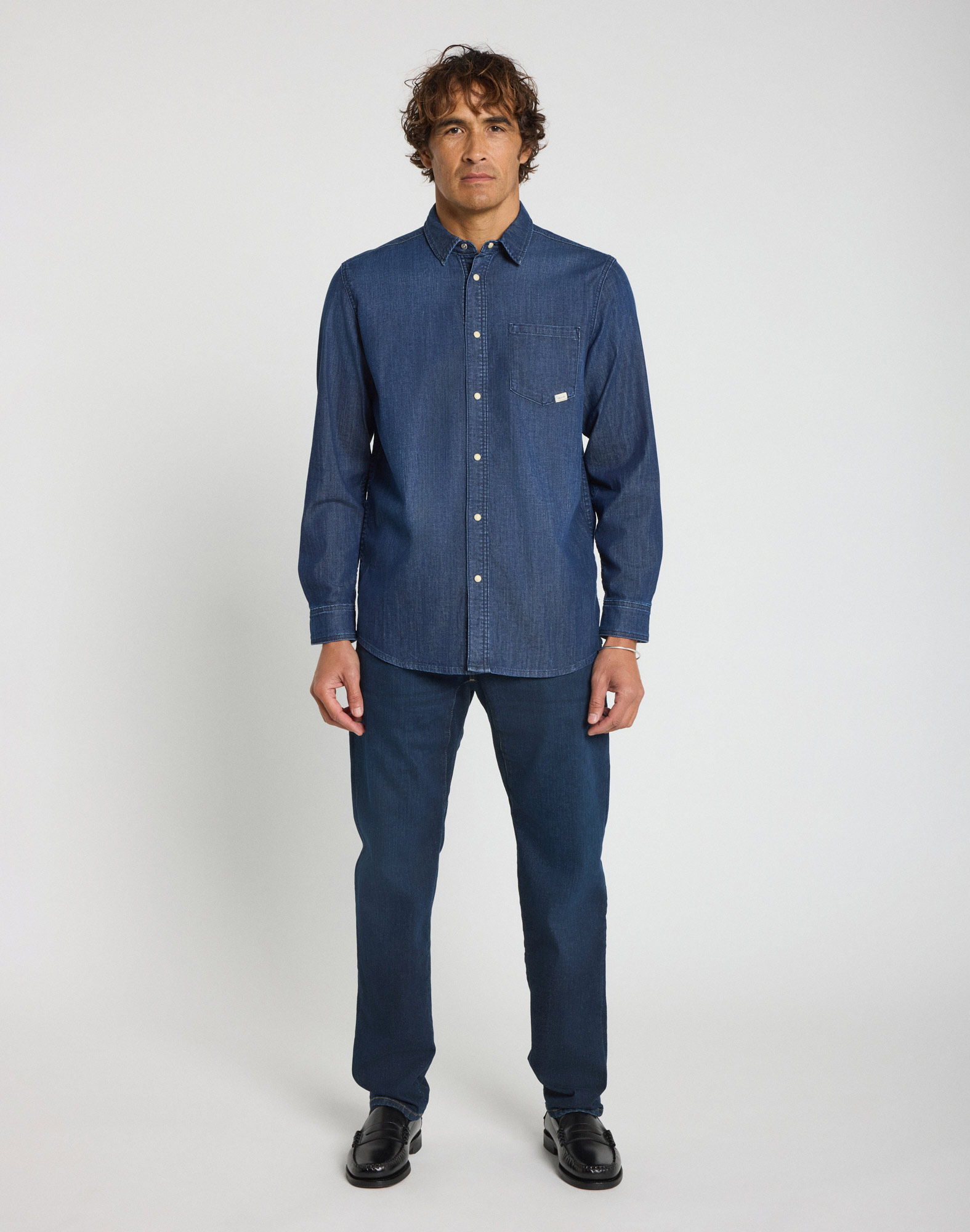 Men's unisex shirt BLUE