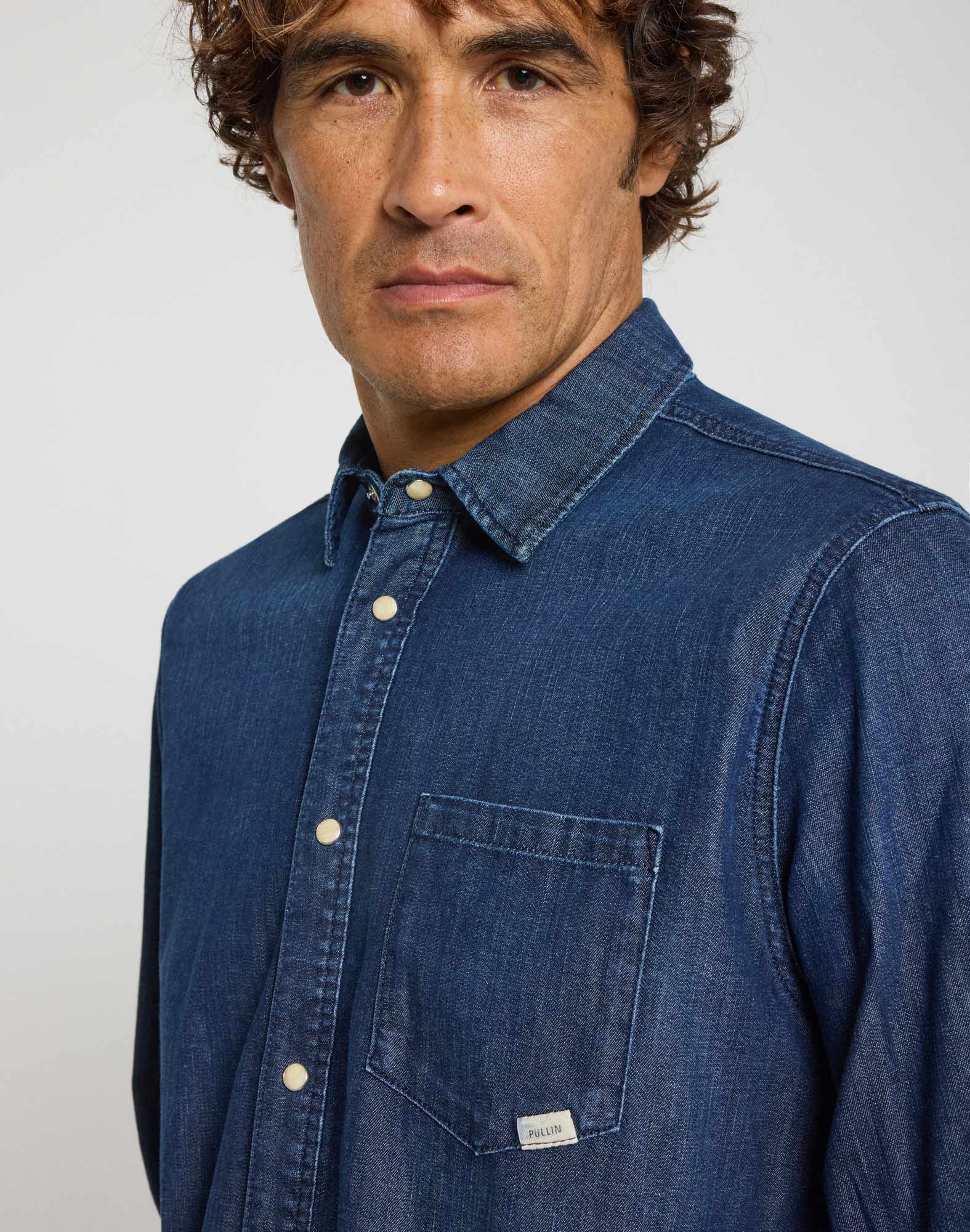 Men's unisex shirt BLUE