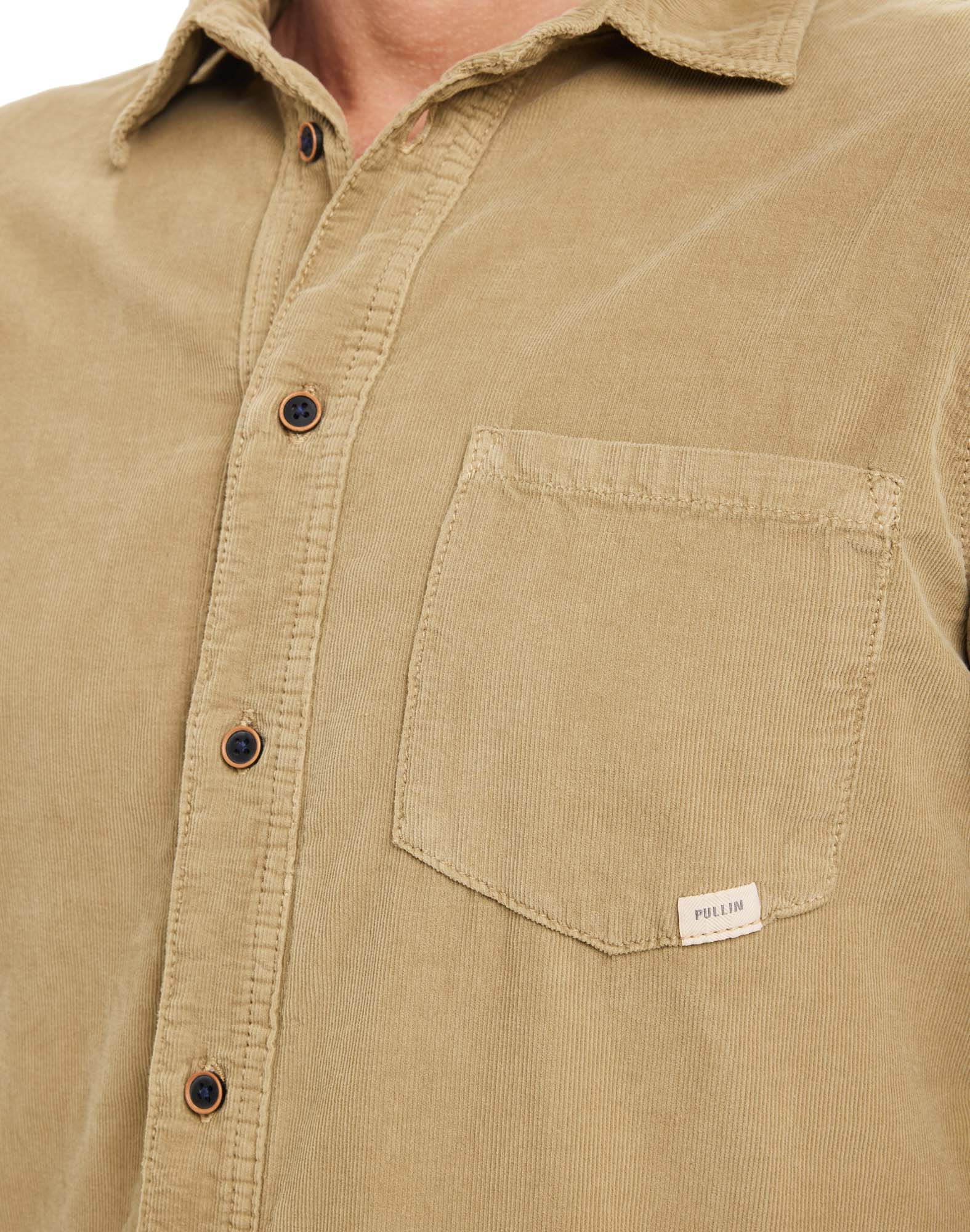 CHEMISE VELOURS BEIGE