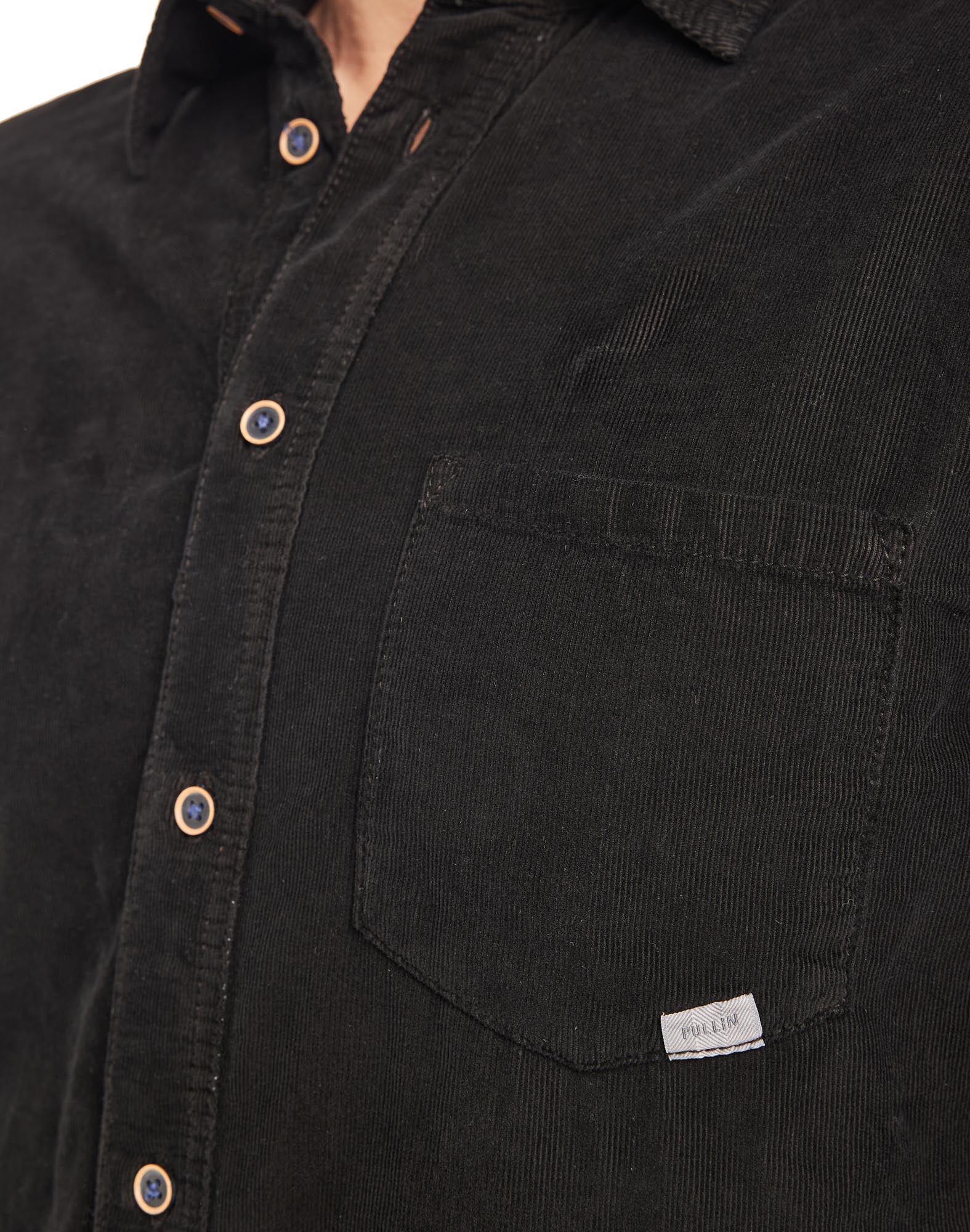CHEMISE VELOURS BLACK