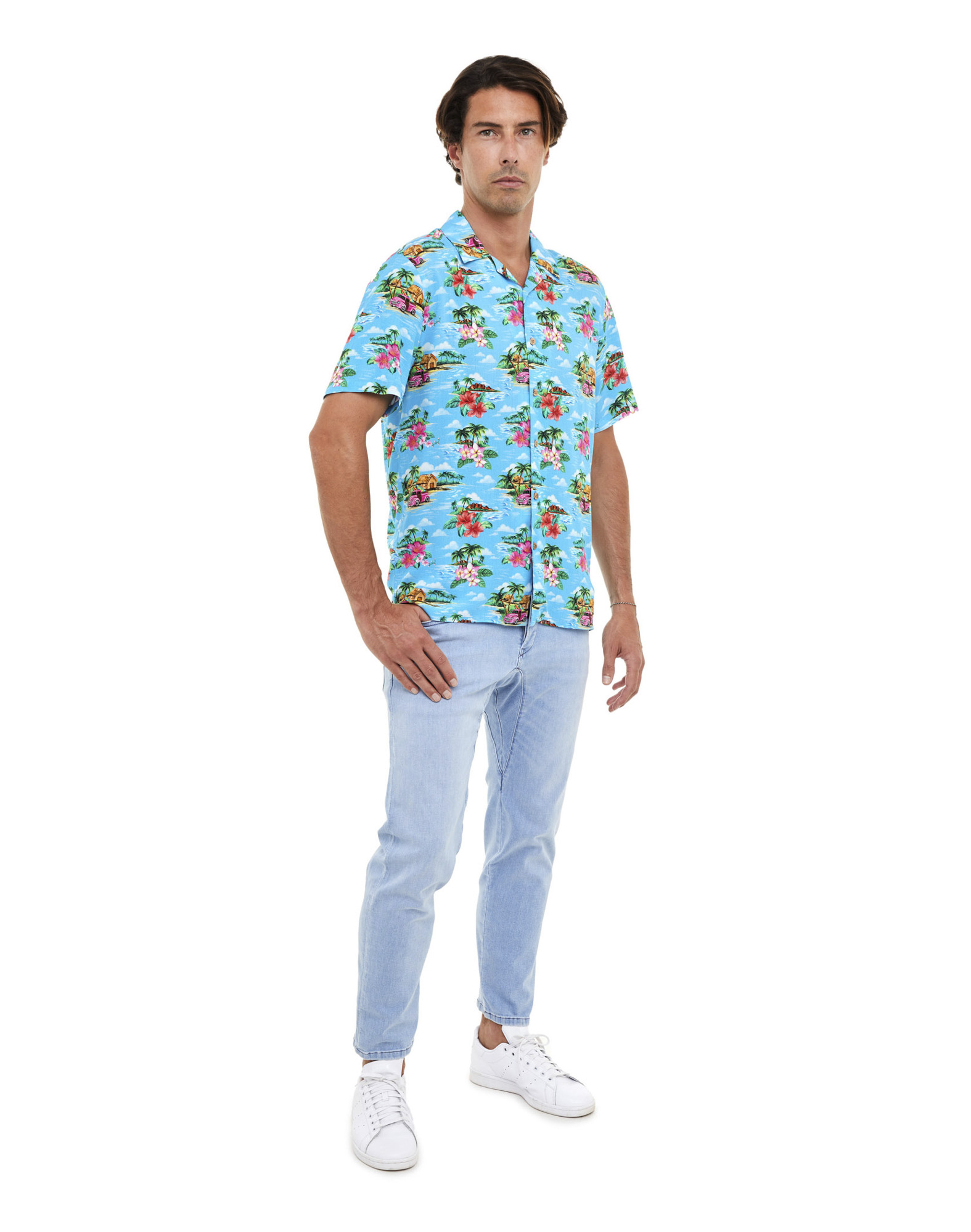 CHEMISE HAWAÏENNE KALAOA