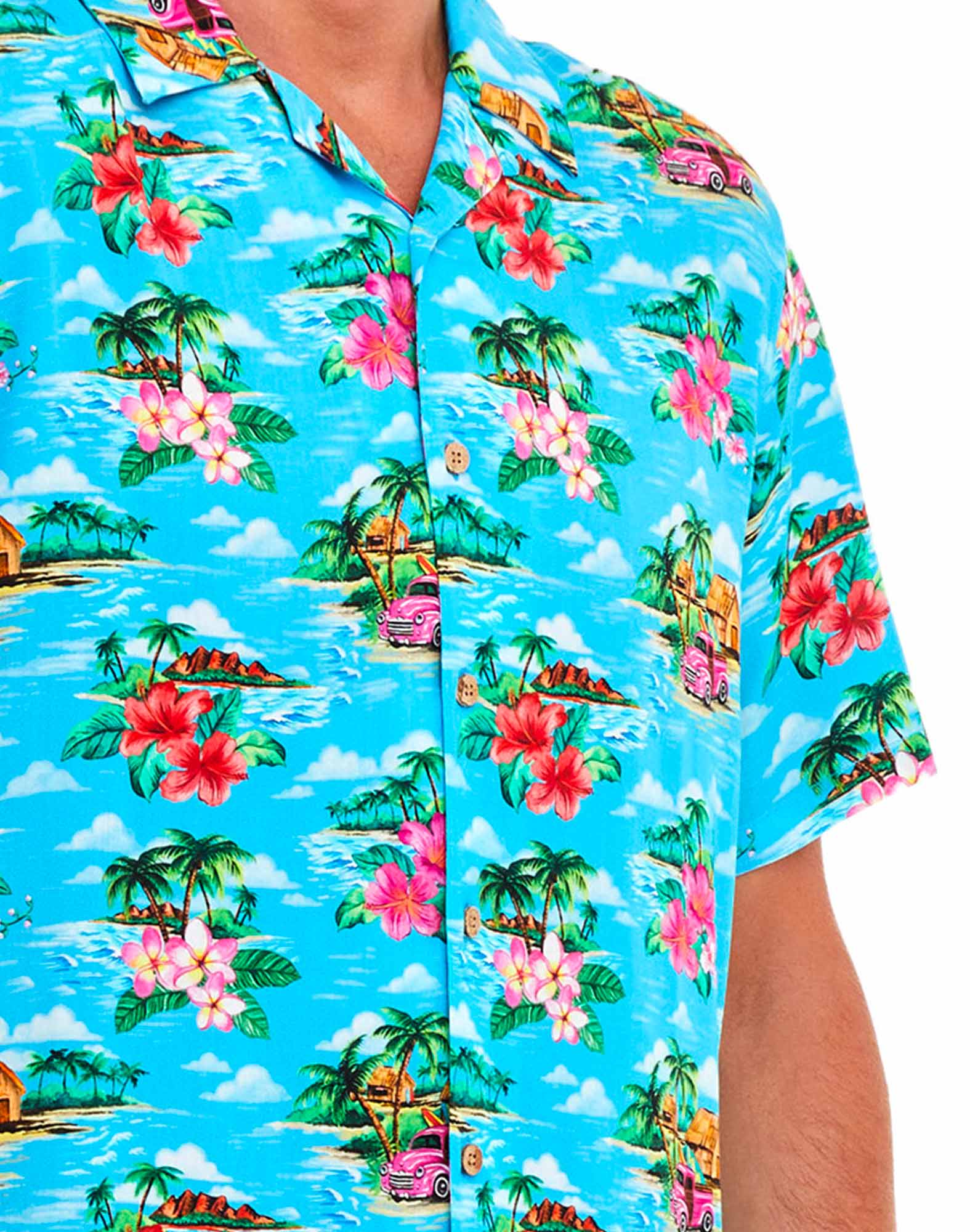 CHEMISE HAWAÏENNE KALAOA