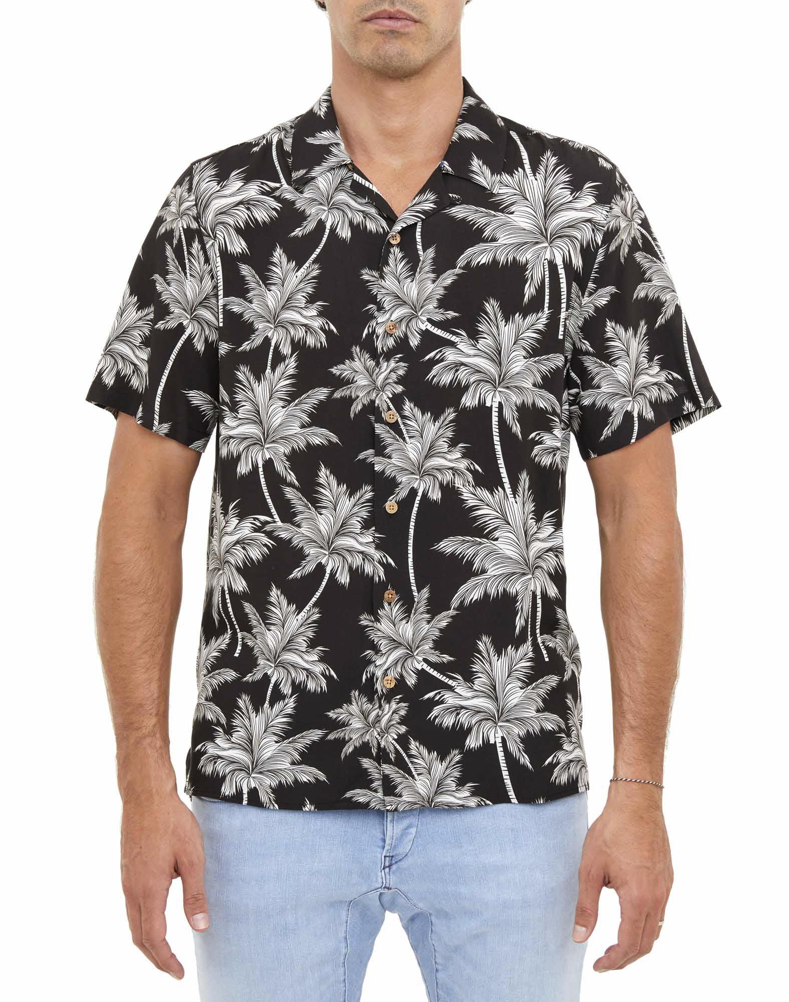 CHEMISE HAWAÏENNE MACABOU