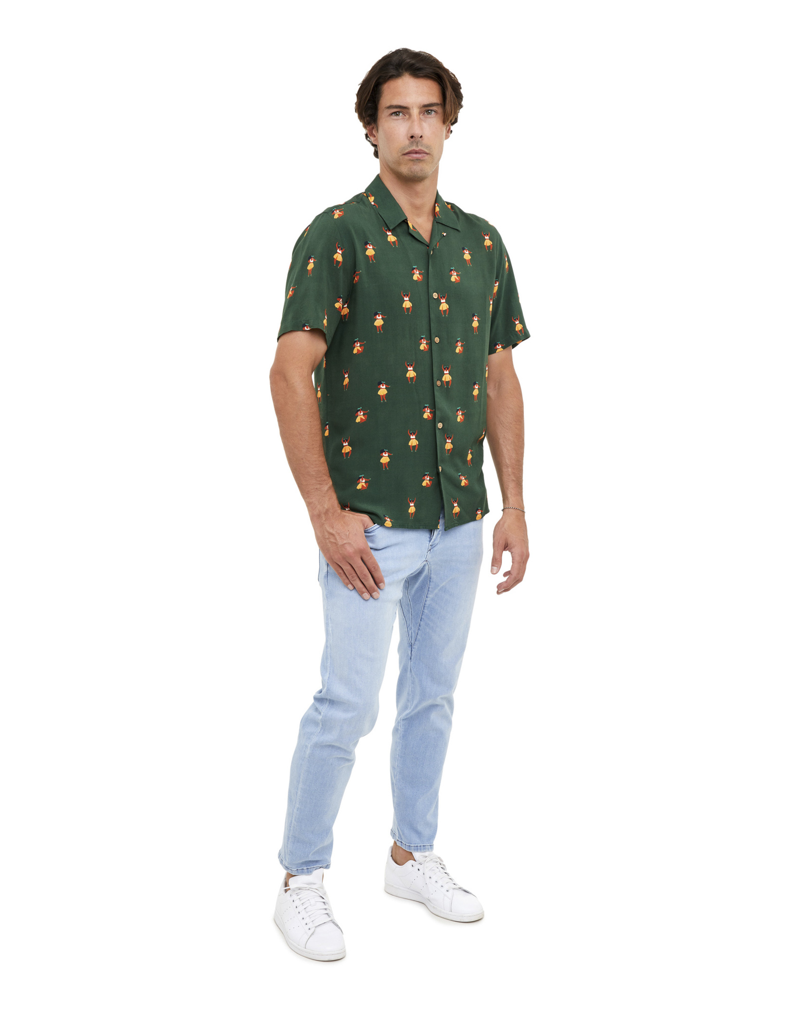 CHEMISE HAWAÏENNE SHAKALAKA