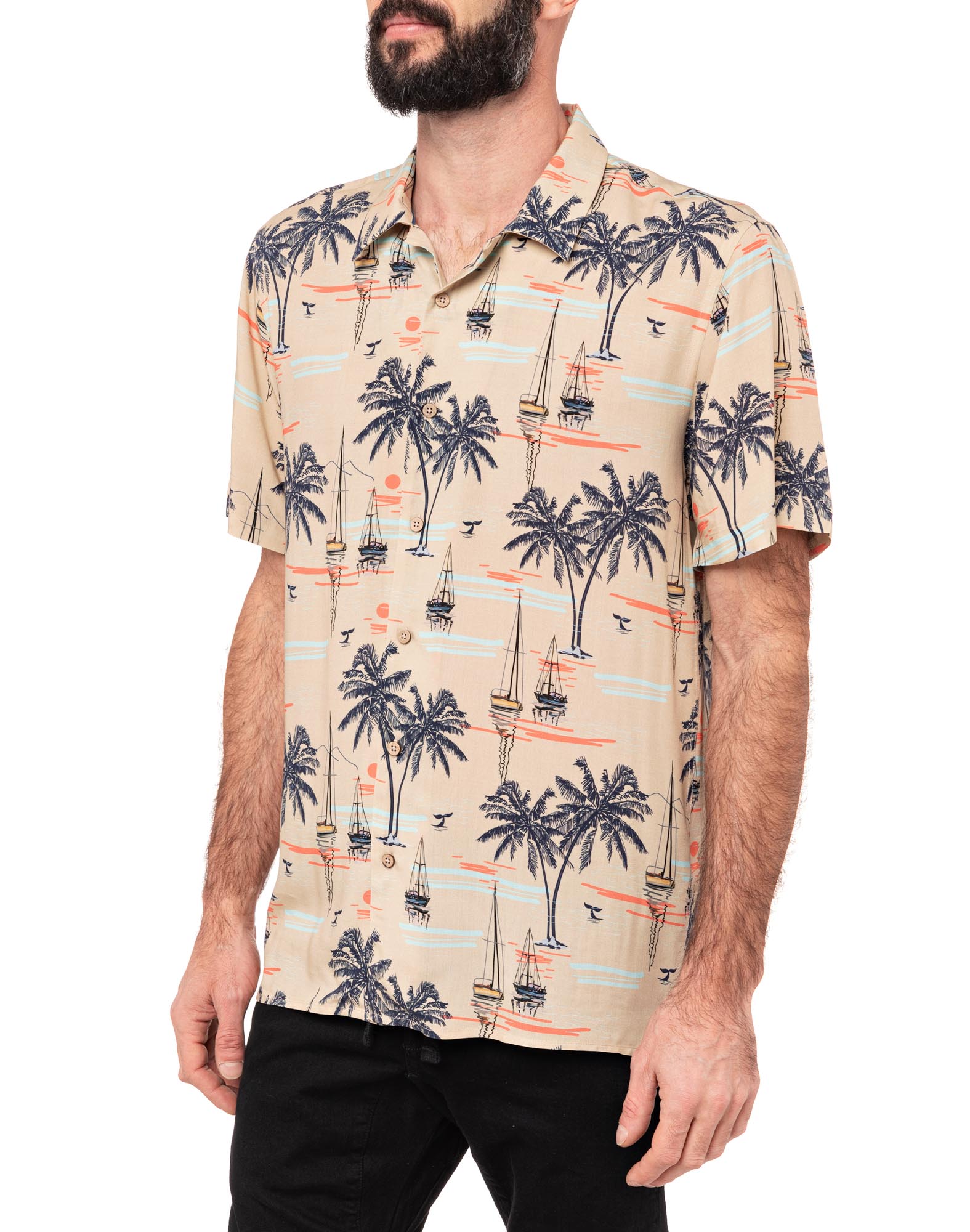 CHEMISE HAWAÏENNE STBARTH