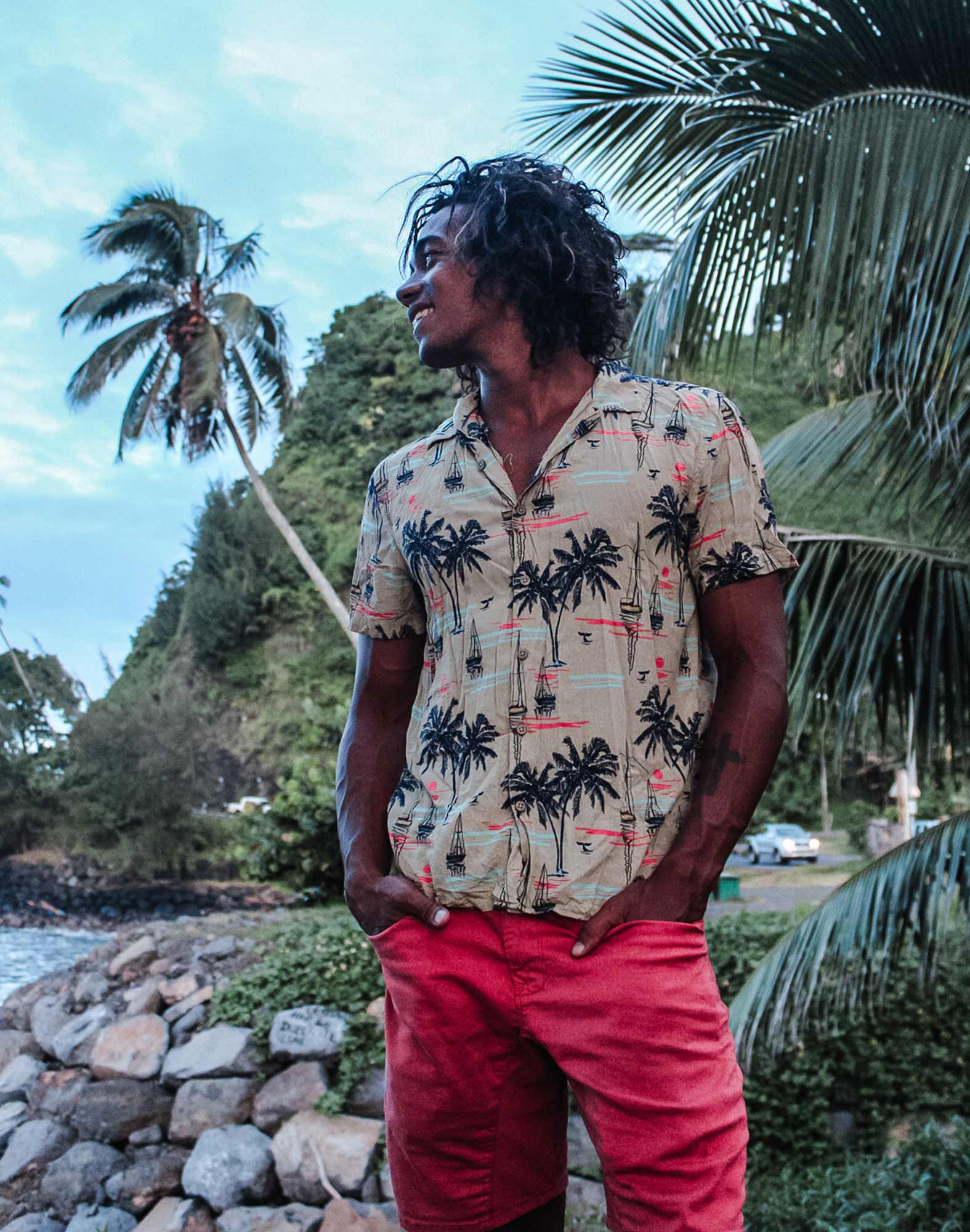 CHEMISE HAWAÏENNE STBARTH