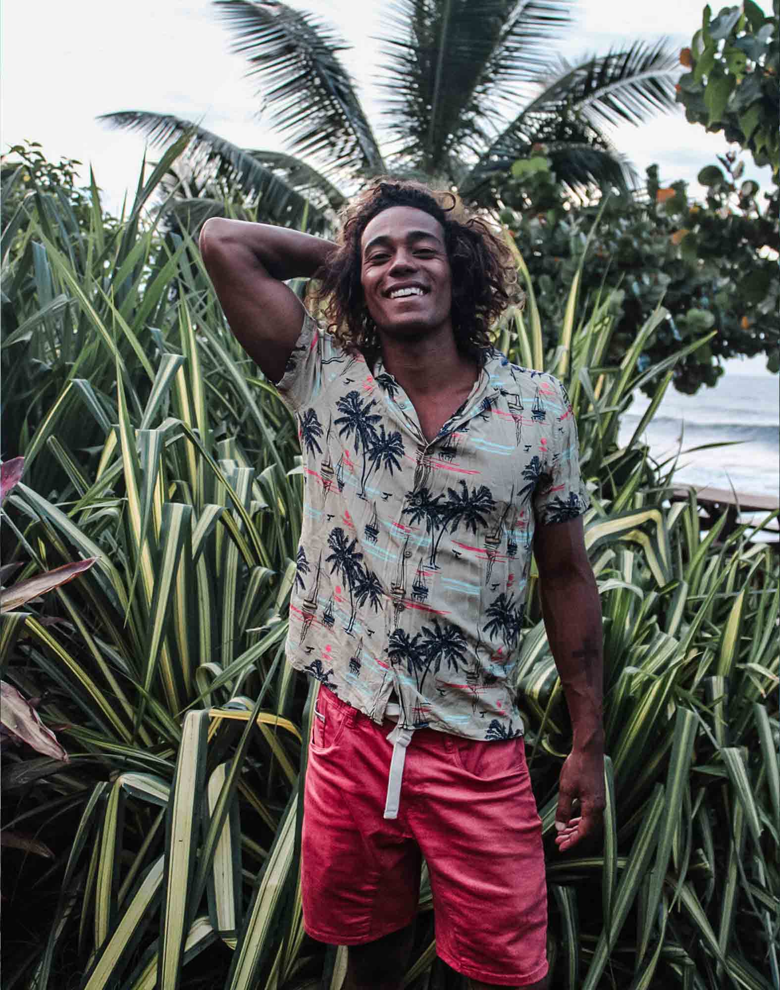 CHEMISE HAWAÏENNE STBARTH