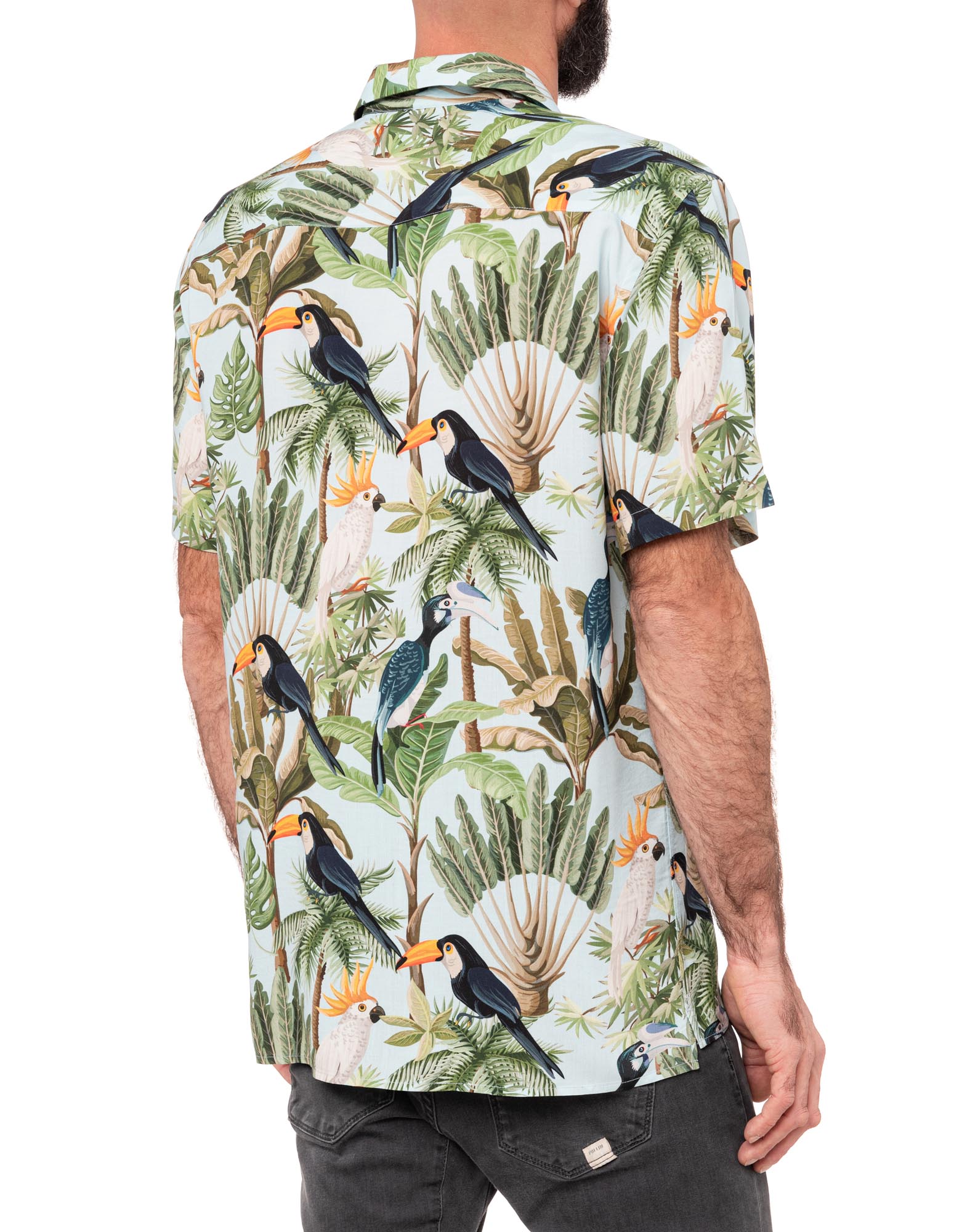 CHEMISE HAWAÏENNE TOUCANOS