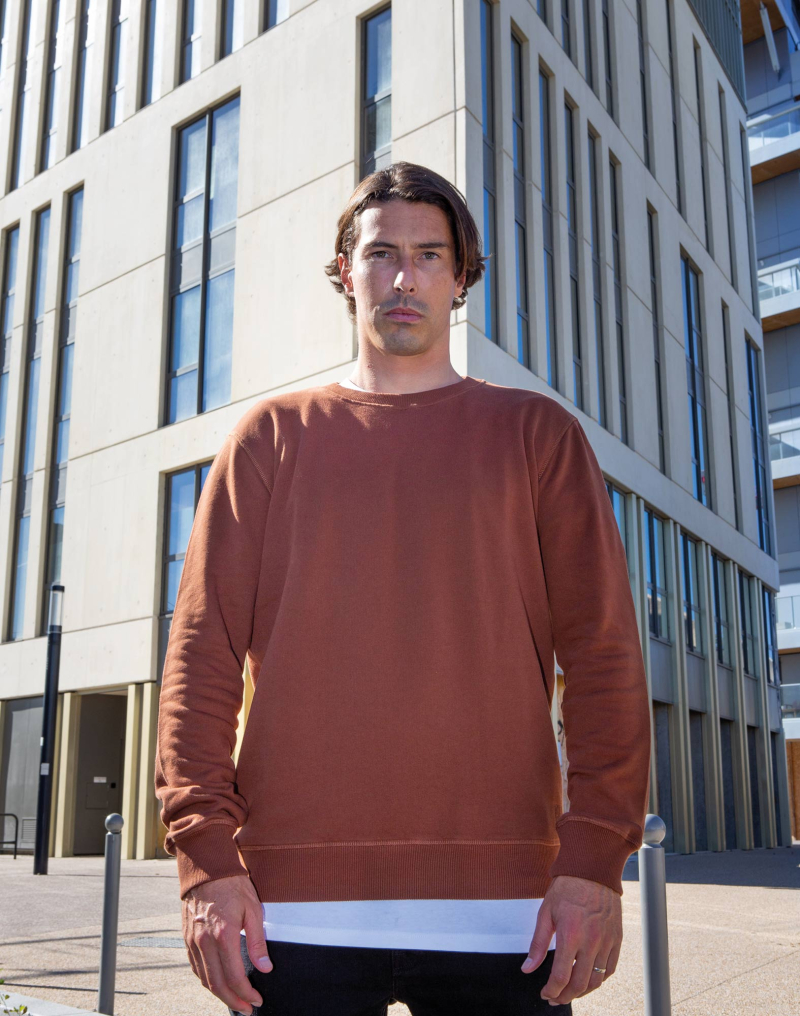 Men's sweat CREW PLAINAZTEC
