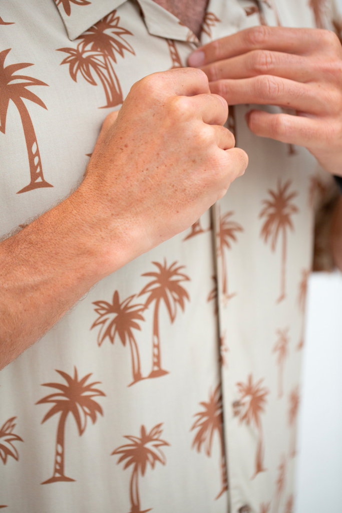 CHEMISE HAWAÏENNE COCONUT