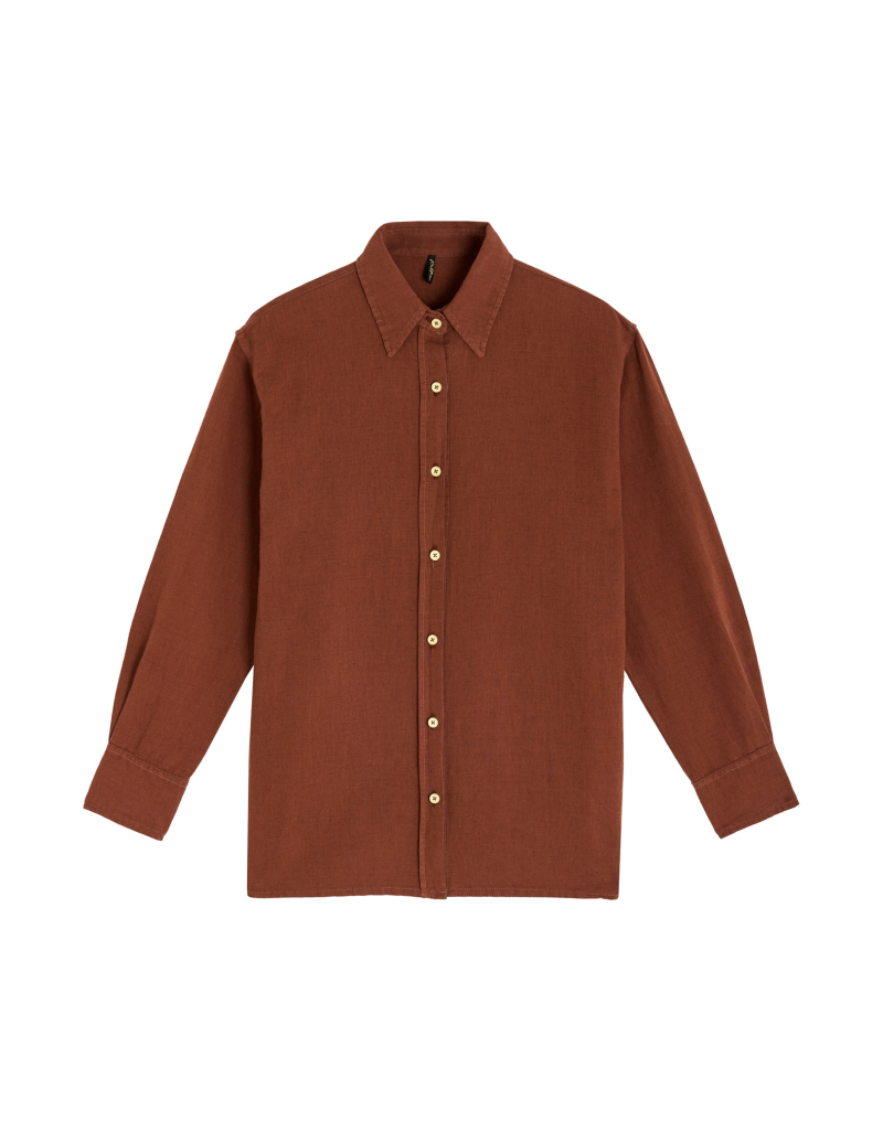 Women's unisex shirt BARBRA MOCHA