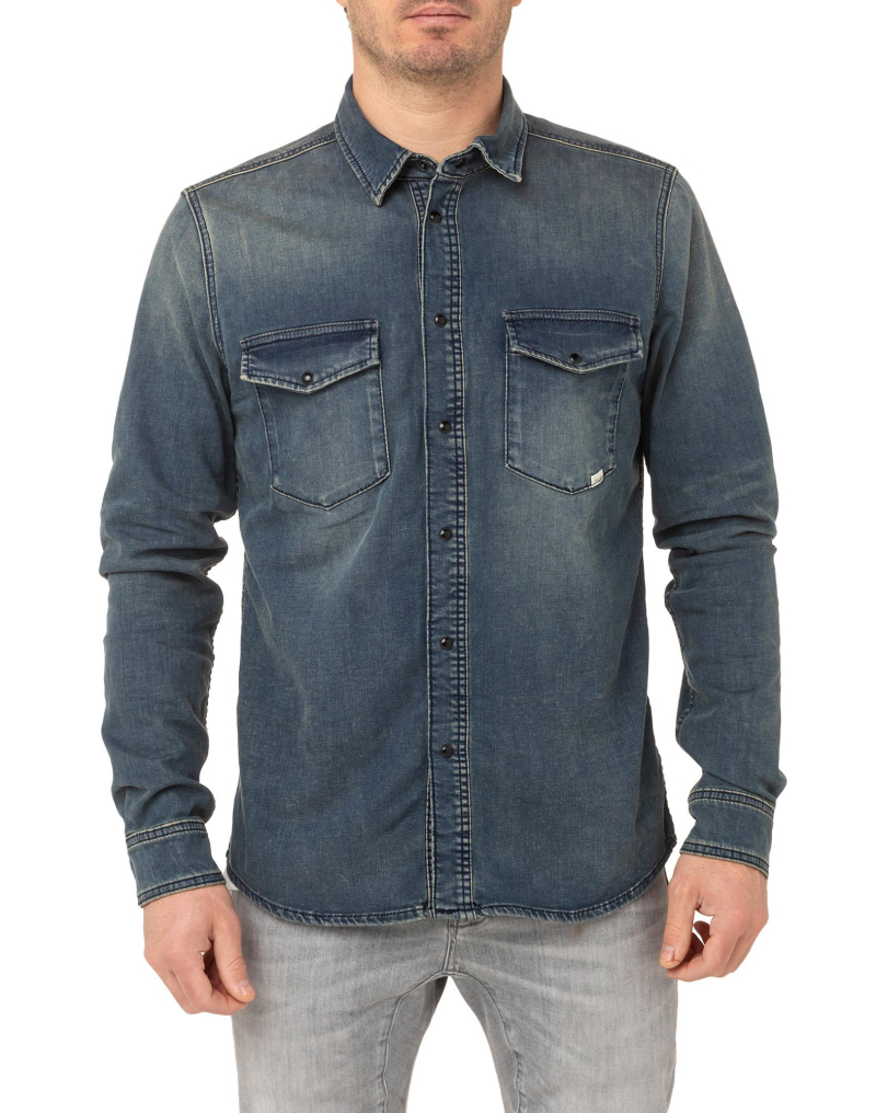 Chemise mixte homme COBALT
