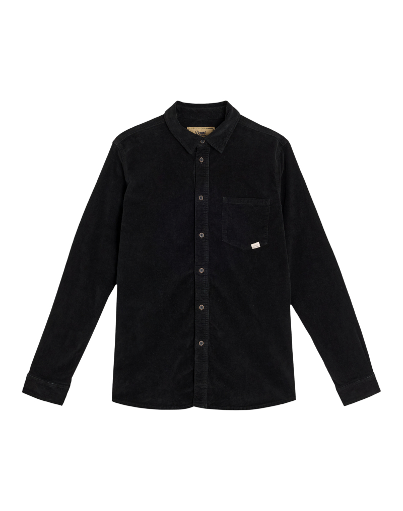 CHEMISE VELOURS BLACK