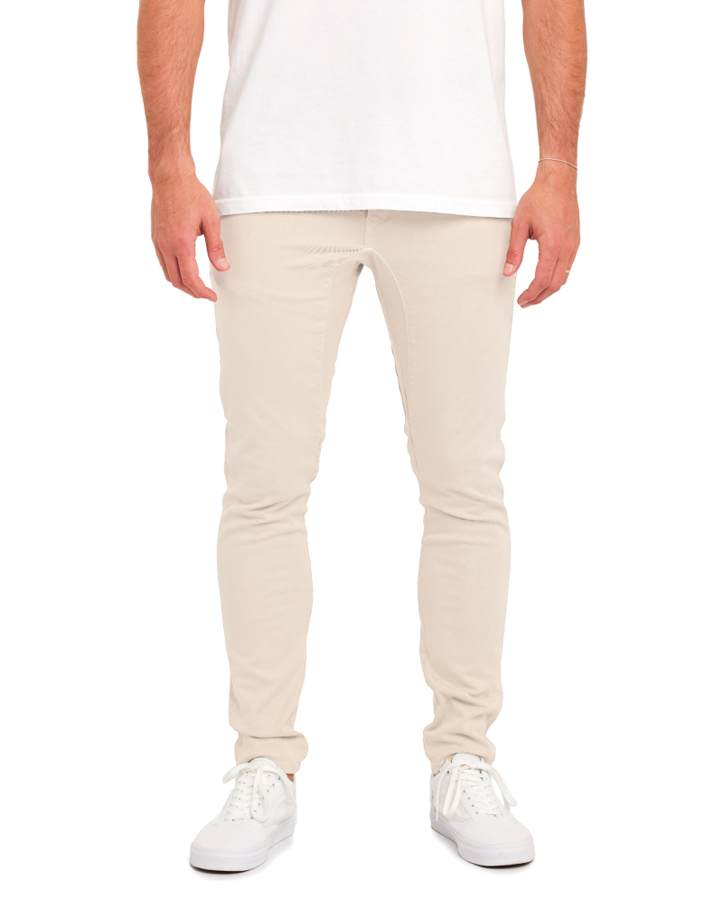 Men's pants chino cut NATURAL