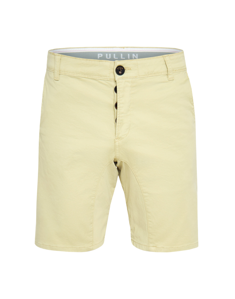 Men's short DENING SHORT CHINO LEMONGRASS