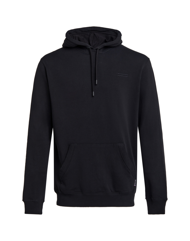 Men's sweat hoodie PLAINFINNBLACK