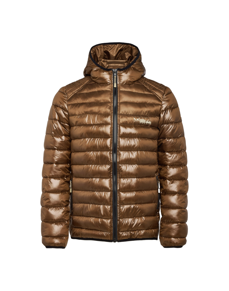 Men's feather jacket LUCKY BROWNY