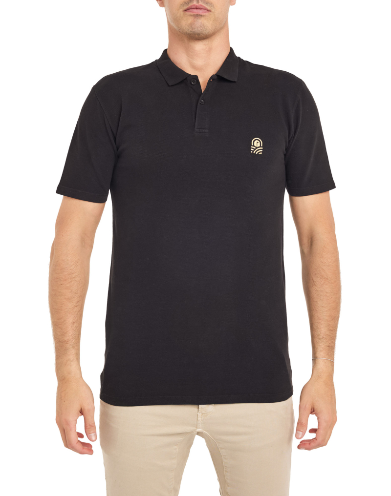 Men's polo EAGLEBLACK