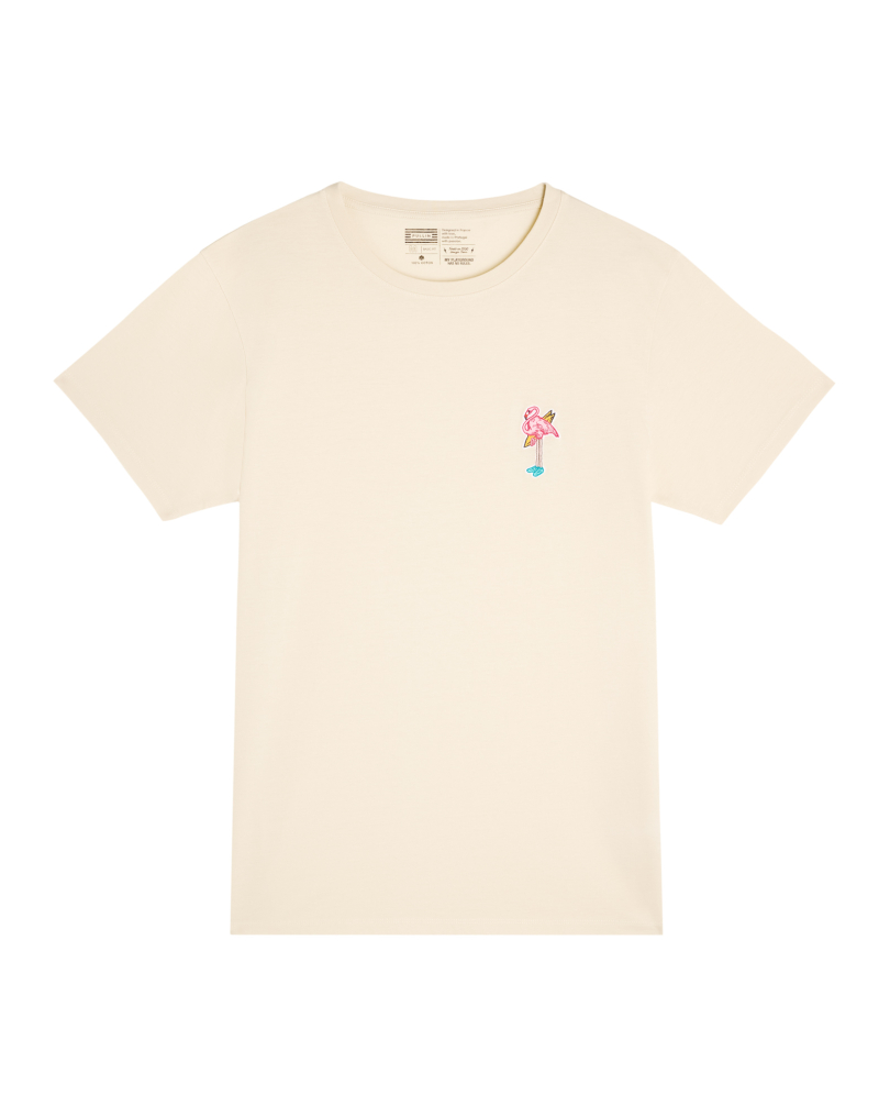 Men's t-shirt PATCHFLAMINGODOVE