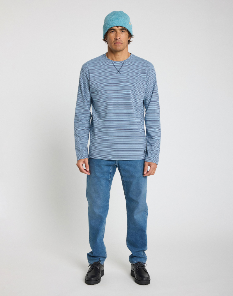 Men's t-shirt long sleeves BLUESTRIPE