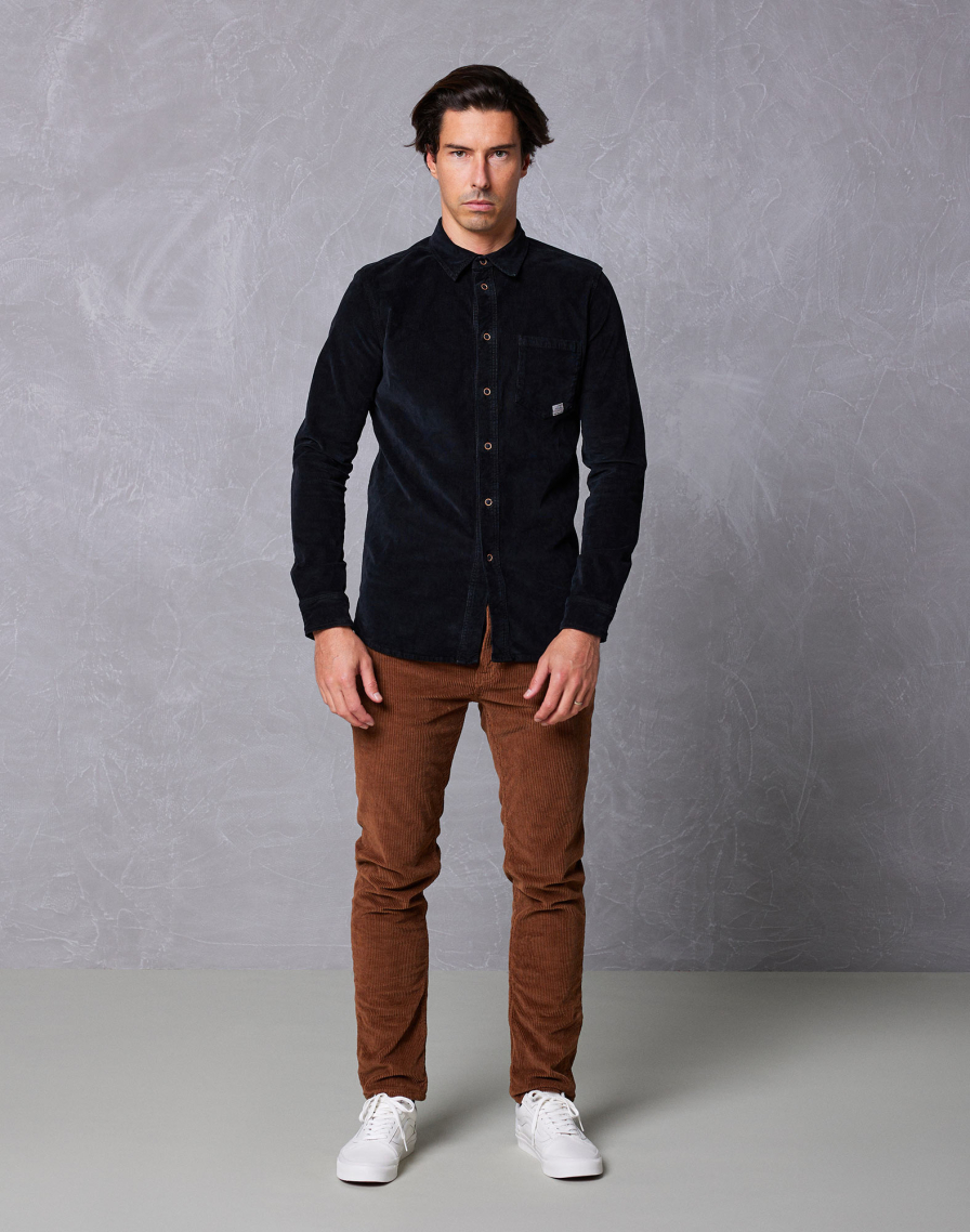 Men's pants DENING CLASSIC CHOCO
