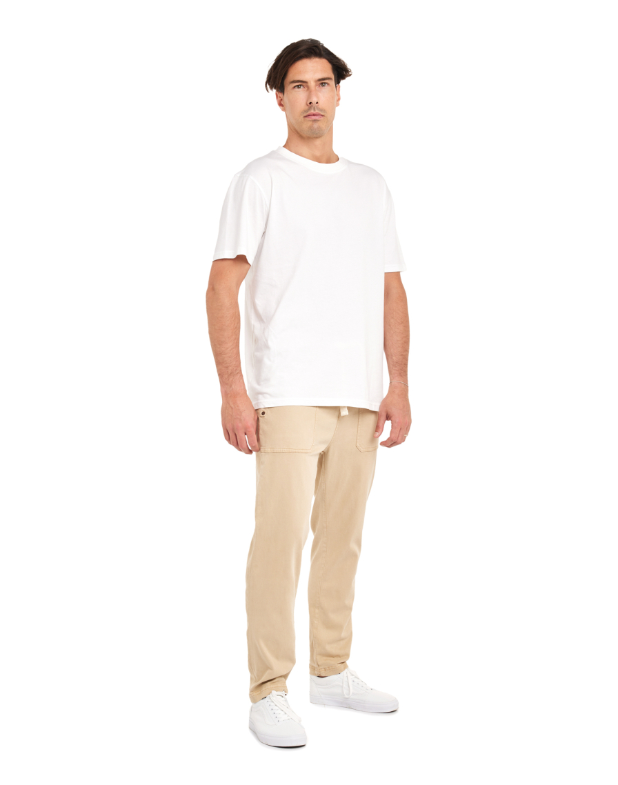 Men's pants DENING BEACH PANT PEBBLE