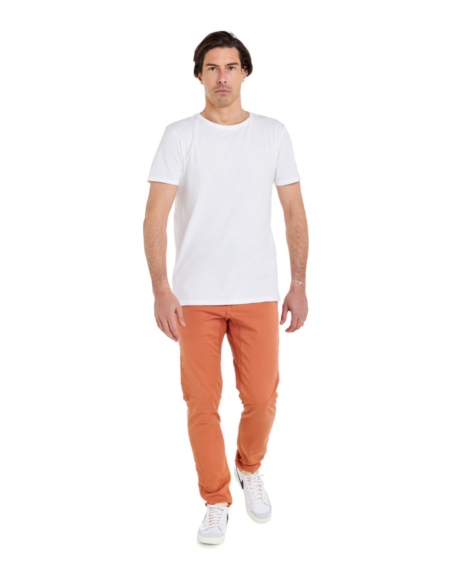 Men's pants chino cut MELON