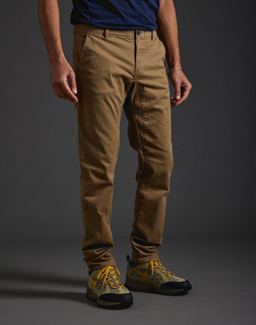 Men's pants chino cut TAUPE