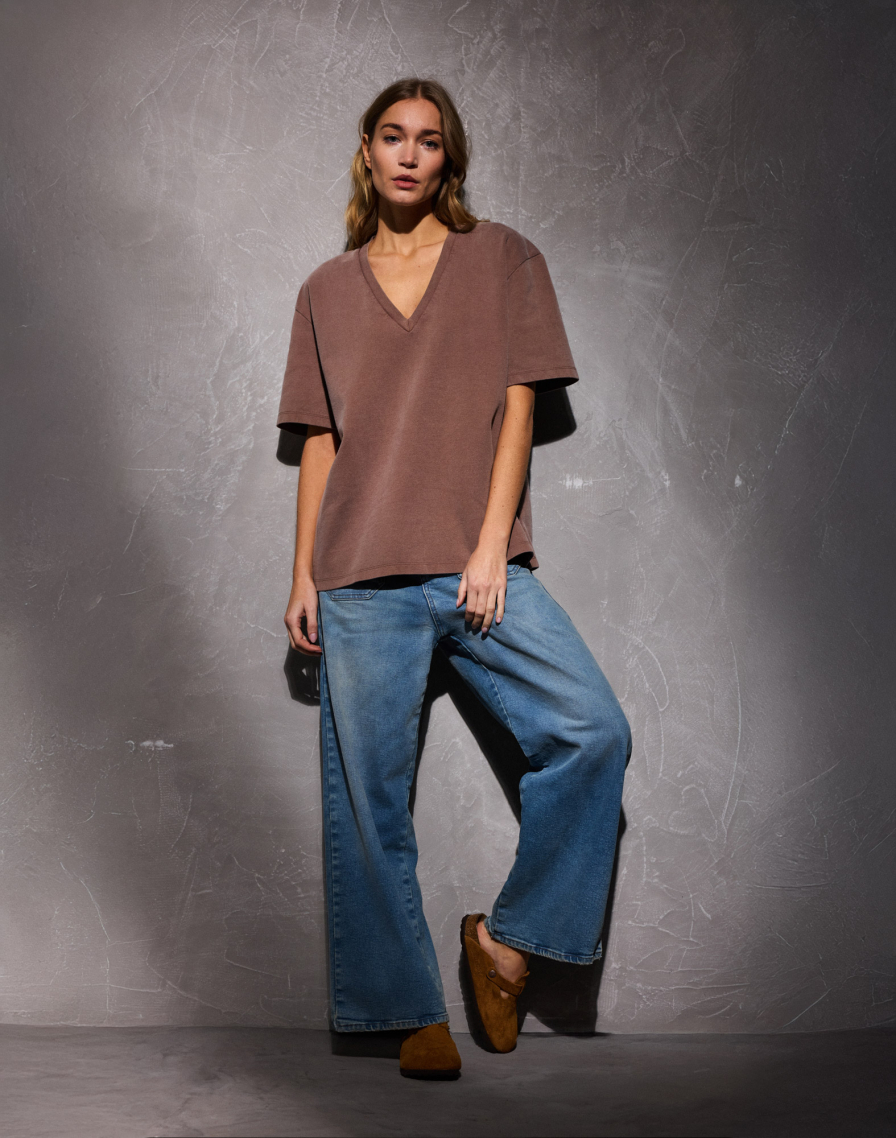 Women's pants DENING FEMME JANE CLEARBLUE