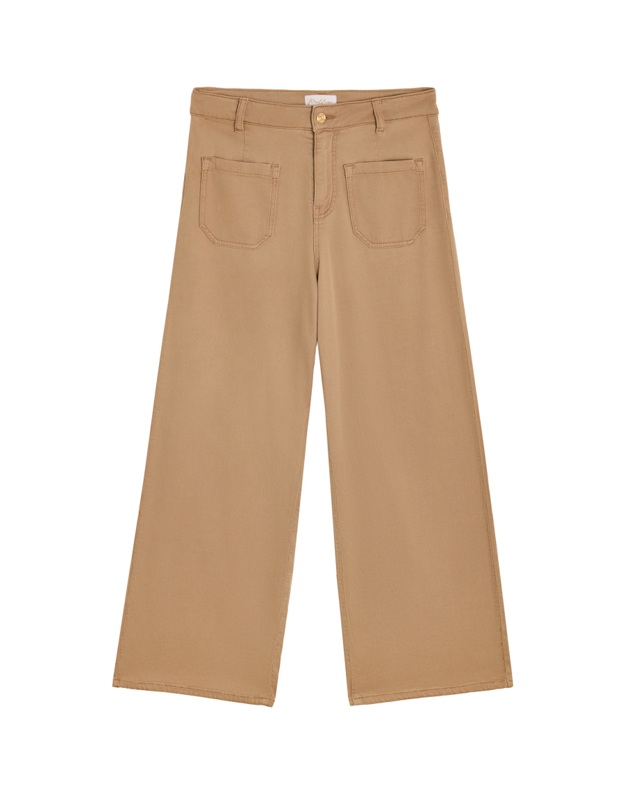 Women's pants DENING FEMME JANE MOCHA