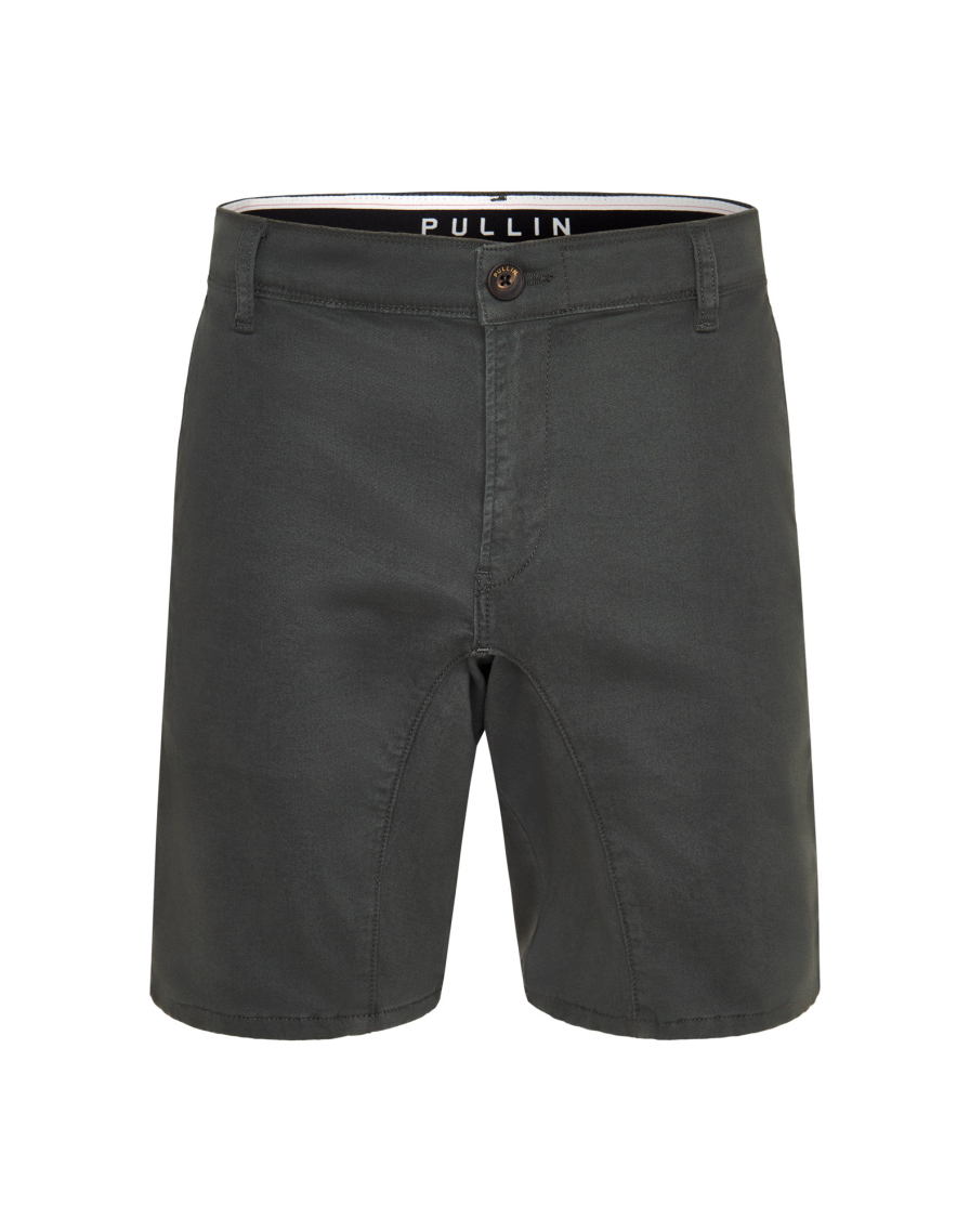 Men's short DENING SHORT CHINO DEEPFOREST