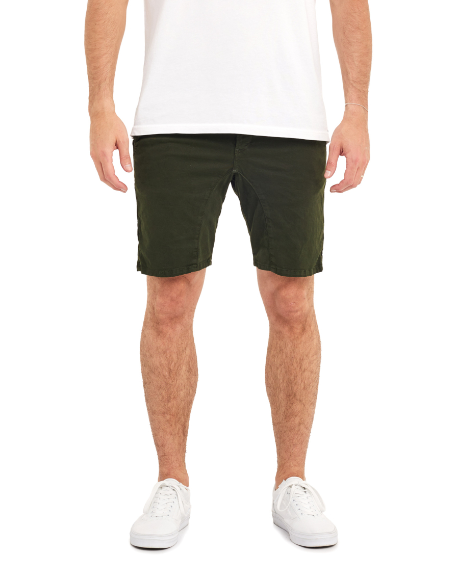 Men's short DENING SHORT CHINO FOREST