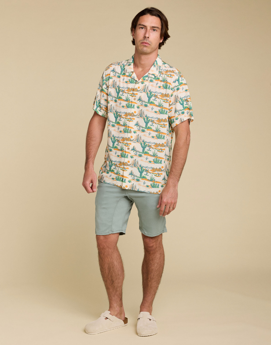 Men's short DENING SHORT CHINO HAZE