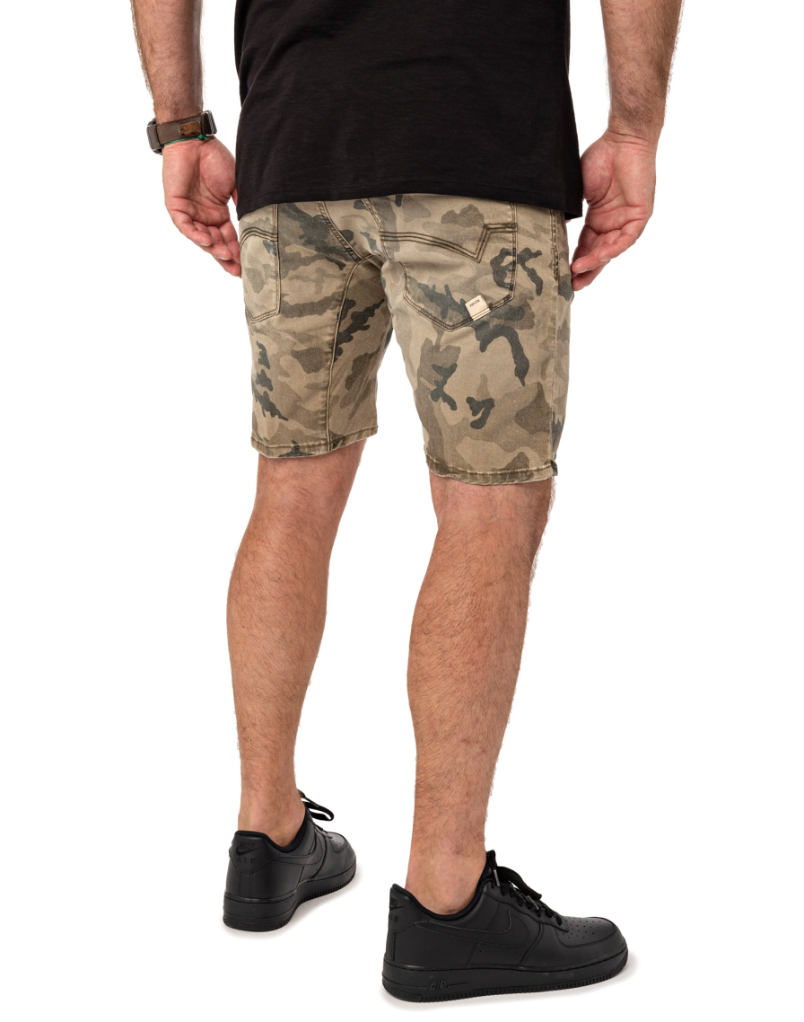 Men's short DENING SHORT OFF CAMOGREEN