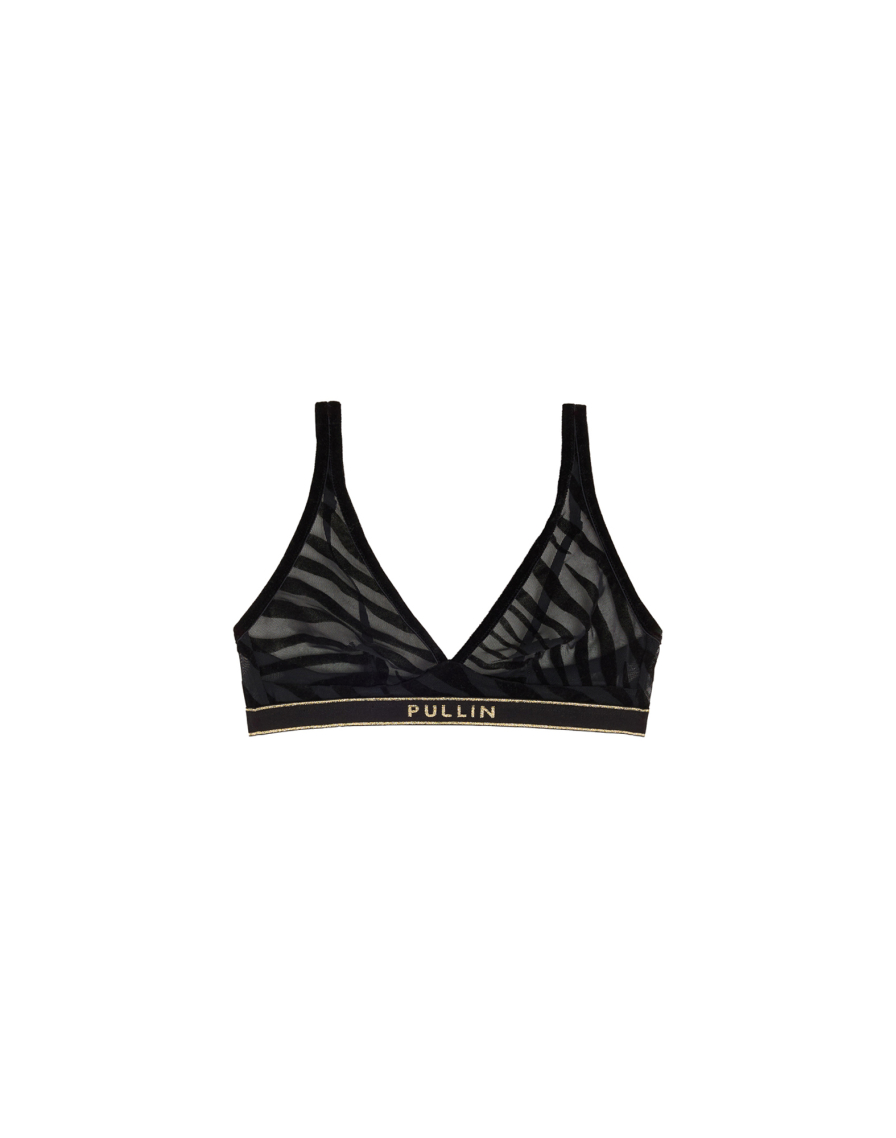 Women's triangle FOULARD BLACKY
