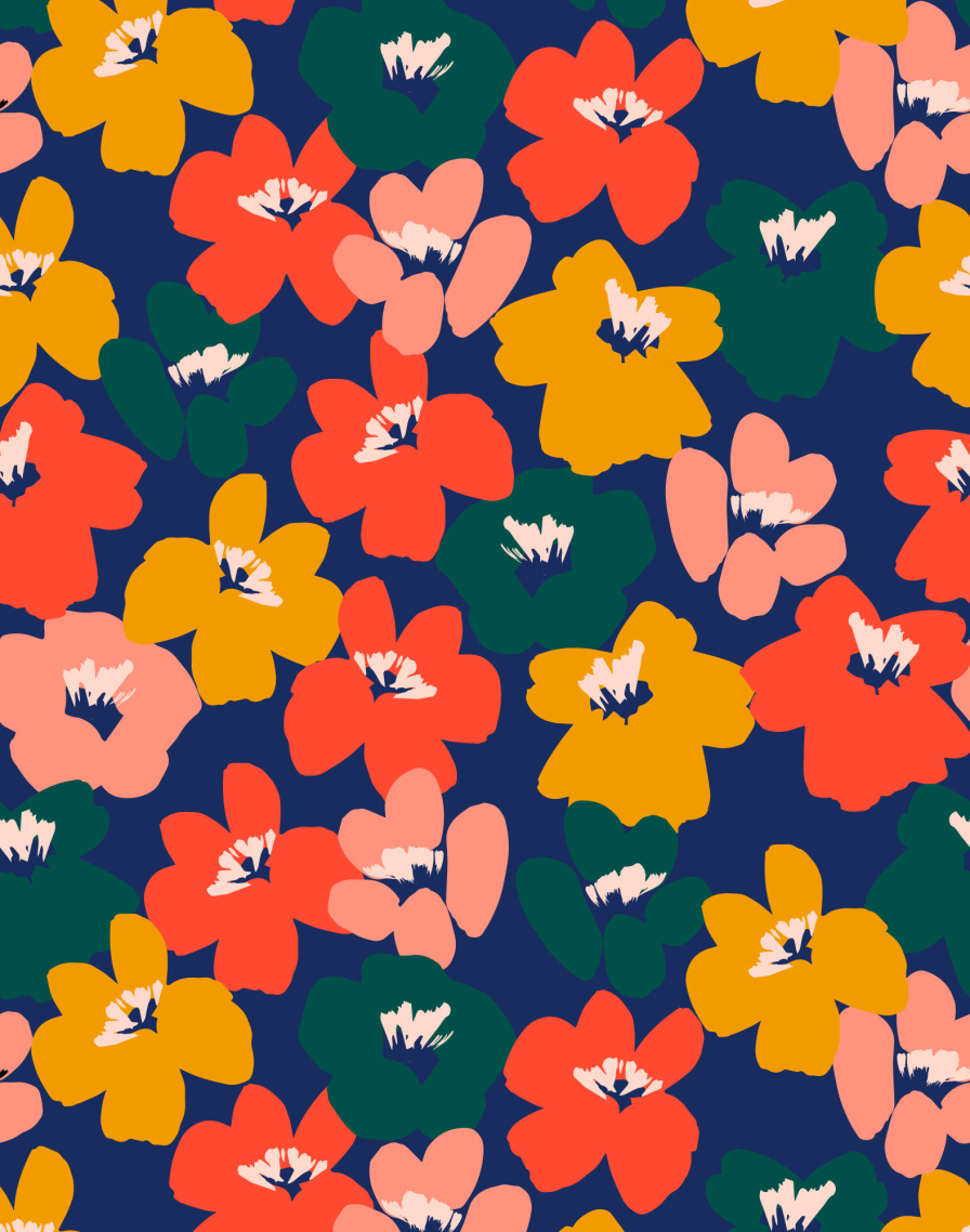 Men's trunk Master FLORAL