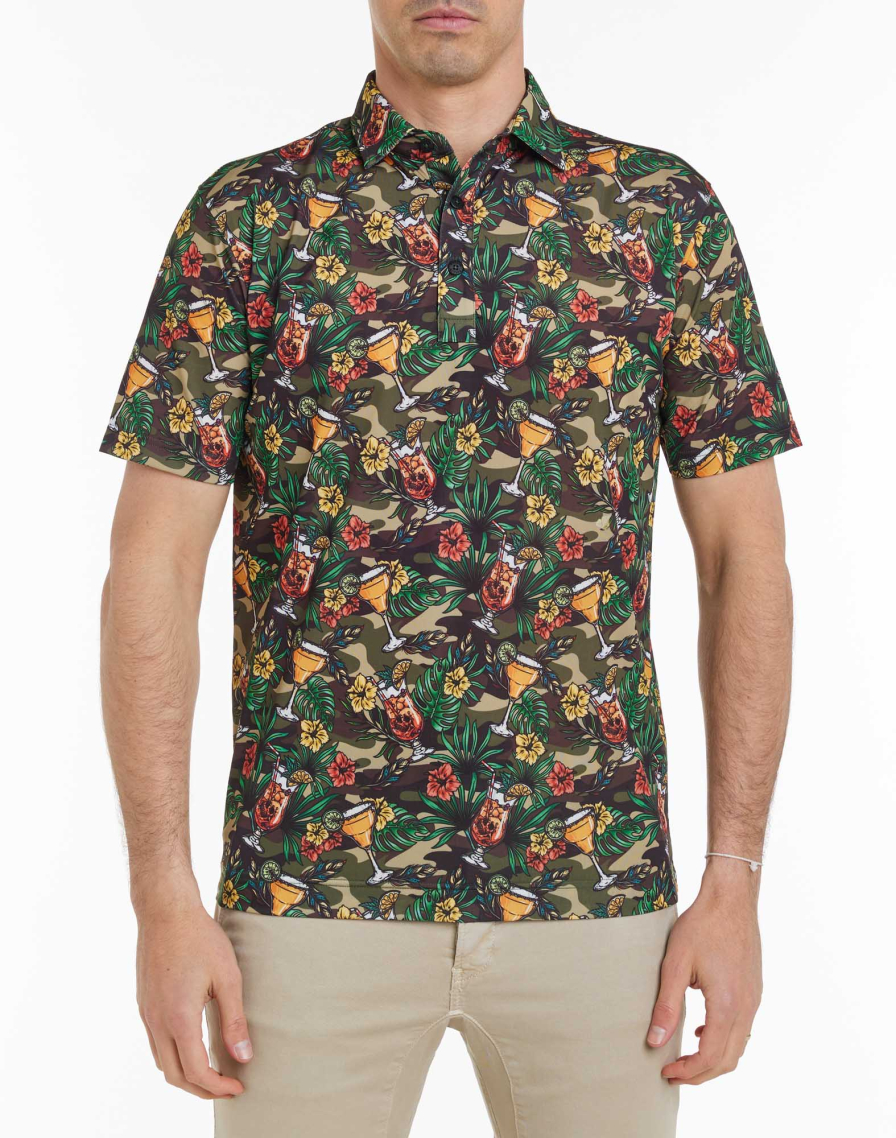 Men's polo HAPPYCAMO