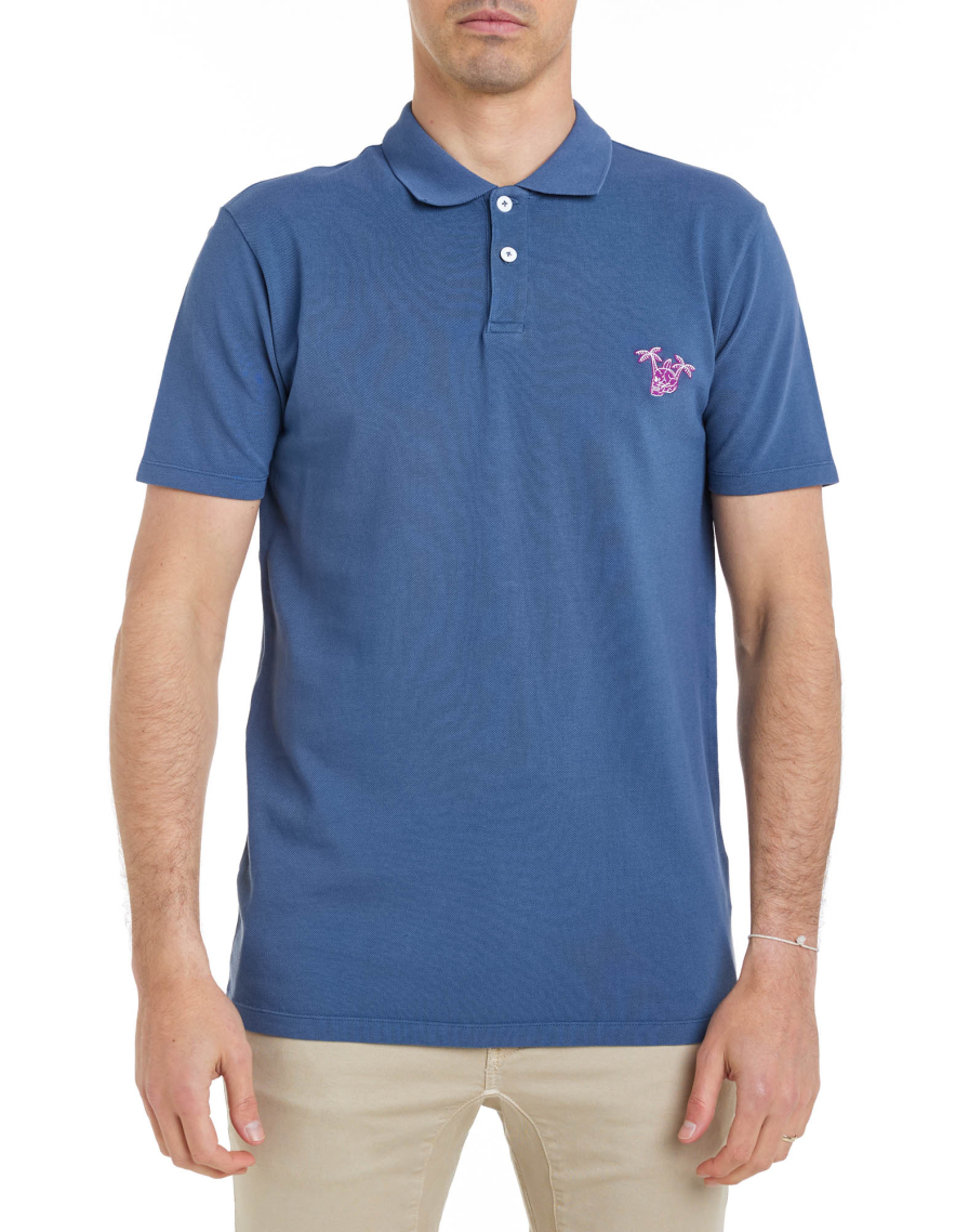 Men's polo EAGLE PALMSKULL