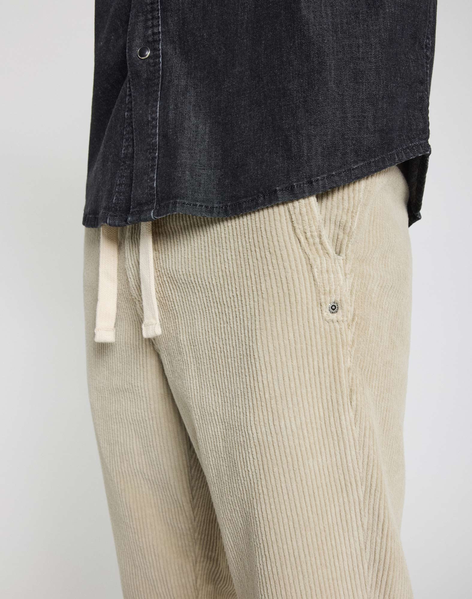 Men's pants DENING BEACH PANT GRAVEL