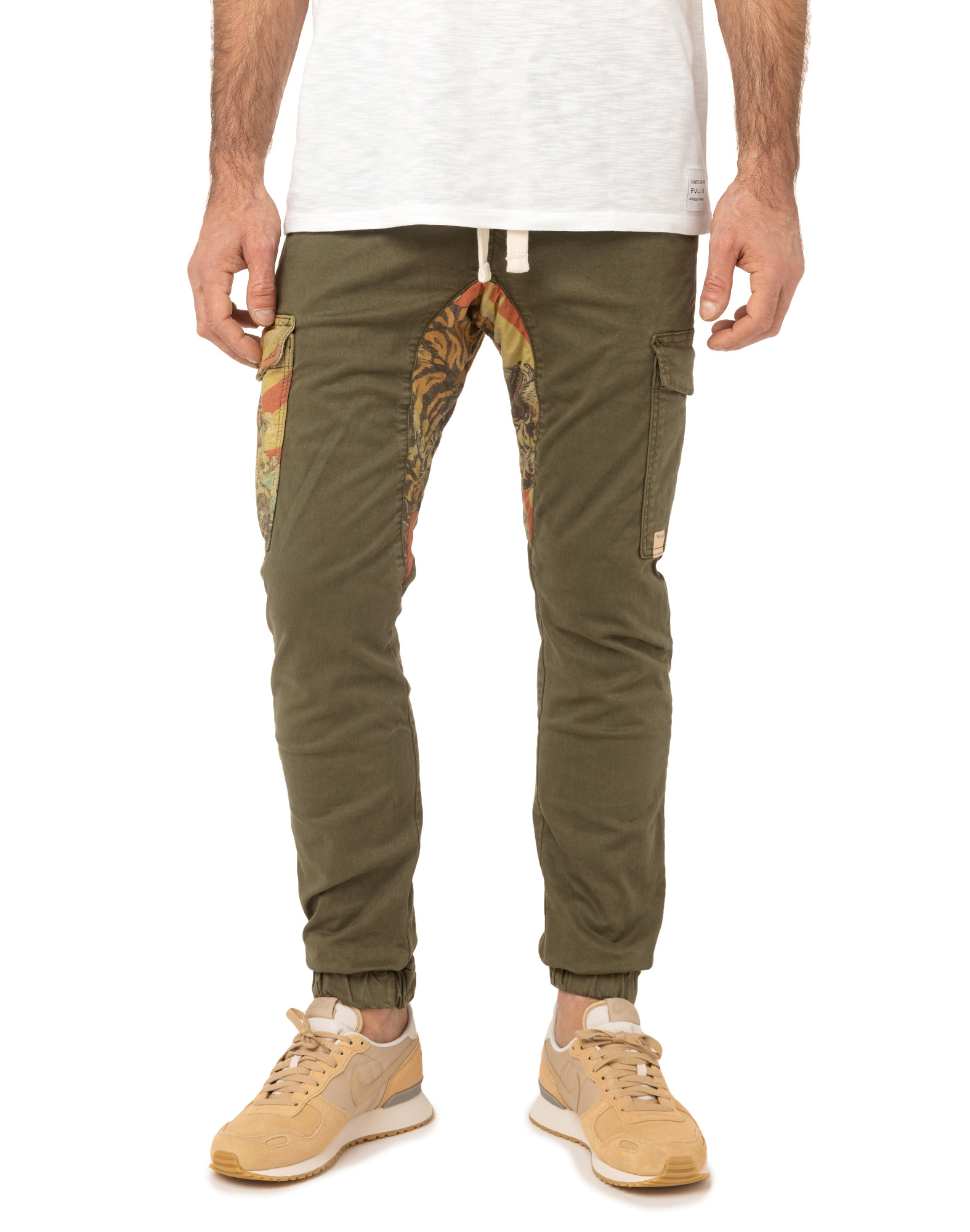 Pantalon homme DENING CARGO MOSSTONE