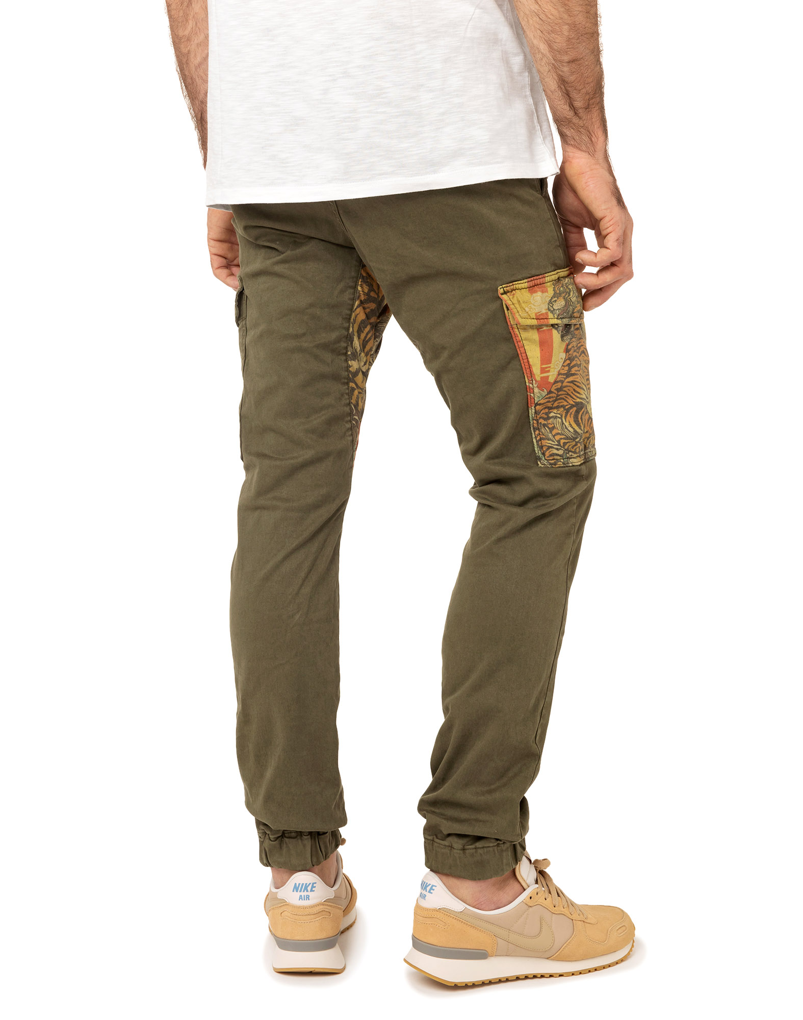 Pantalon homme DENING CARGO MOSSTONE