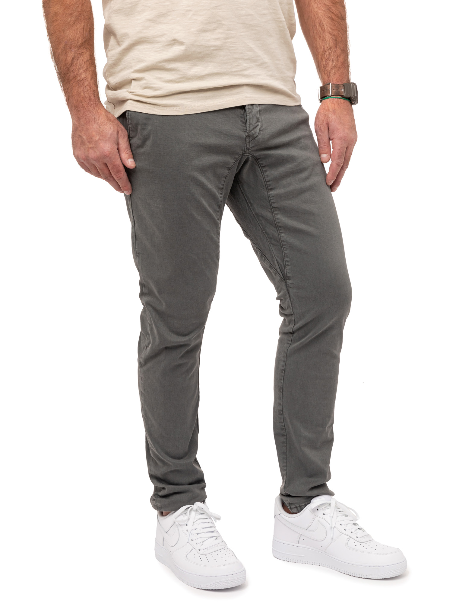 PANTALON CHINO ARDOISE