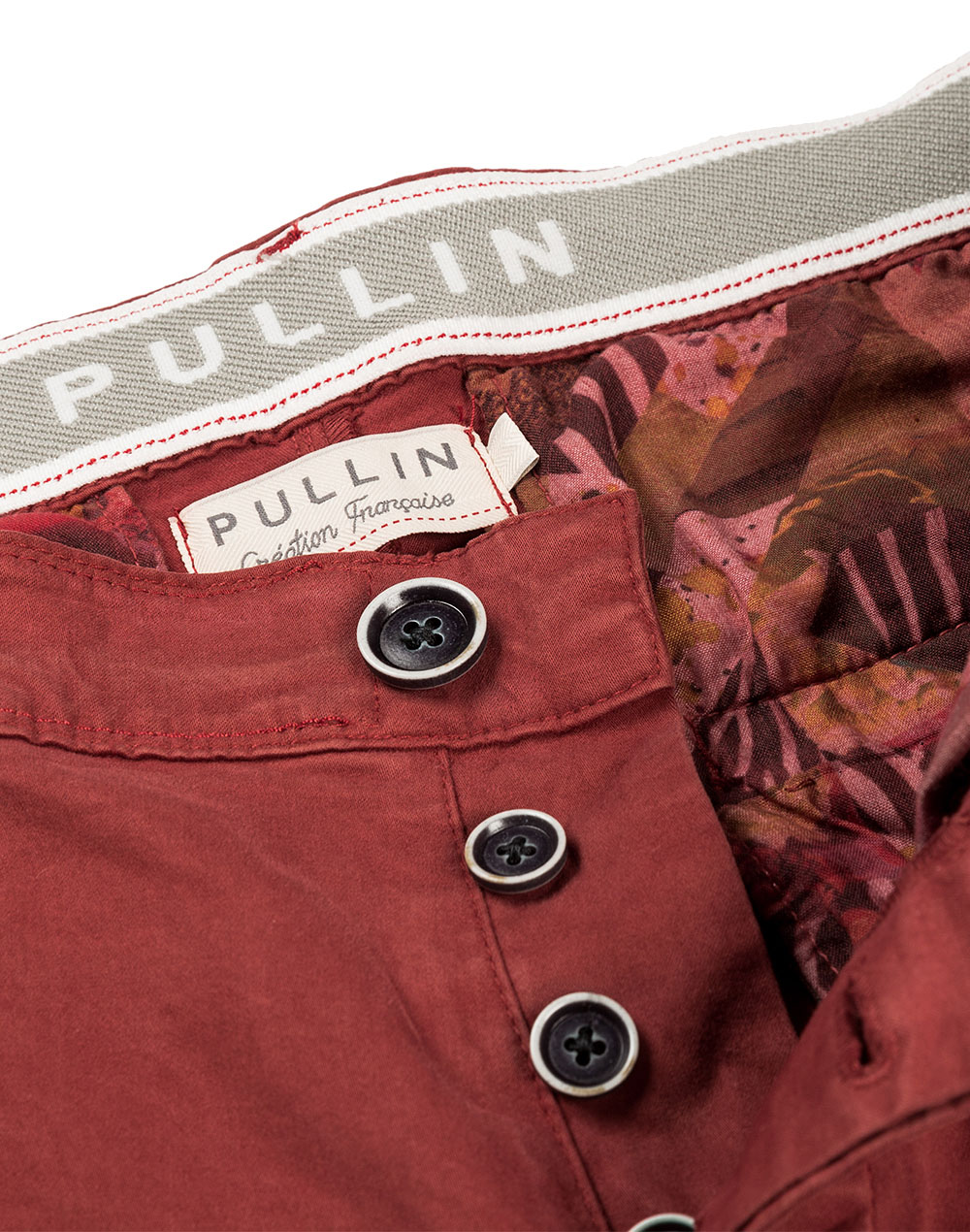 PANTALON CHINO BORDEAUX