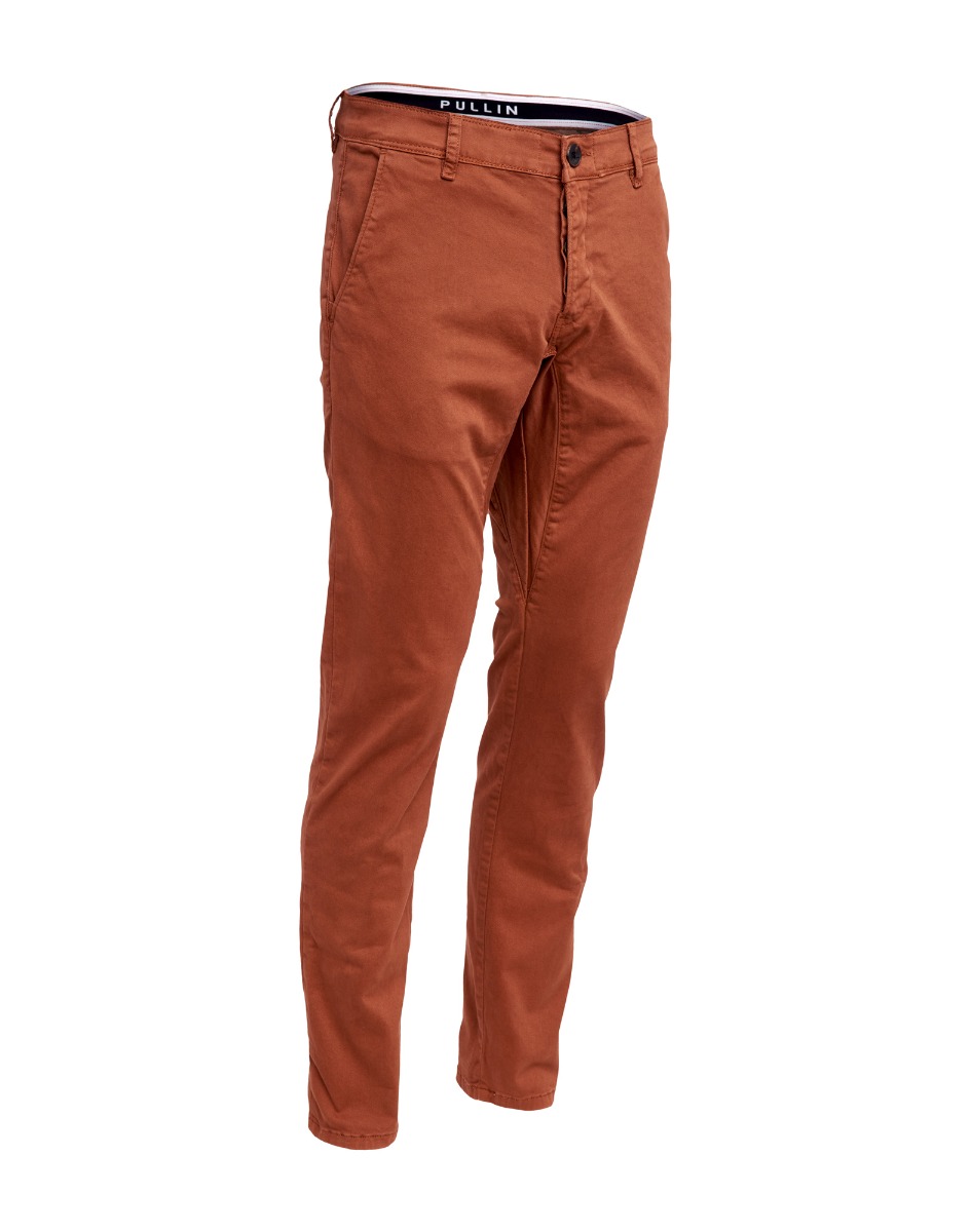 Pantalon homme chino CARAMEL