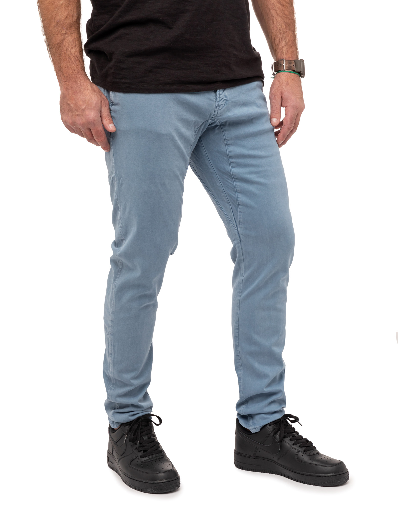 PANTALON CHINO CELESTE