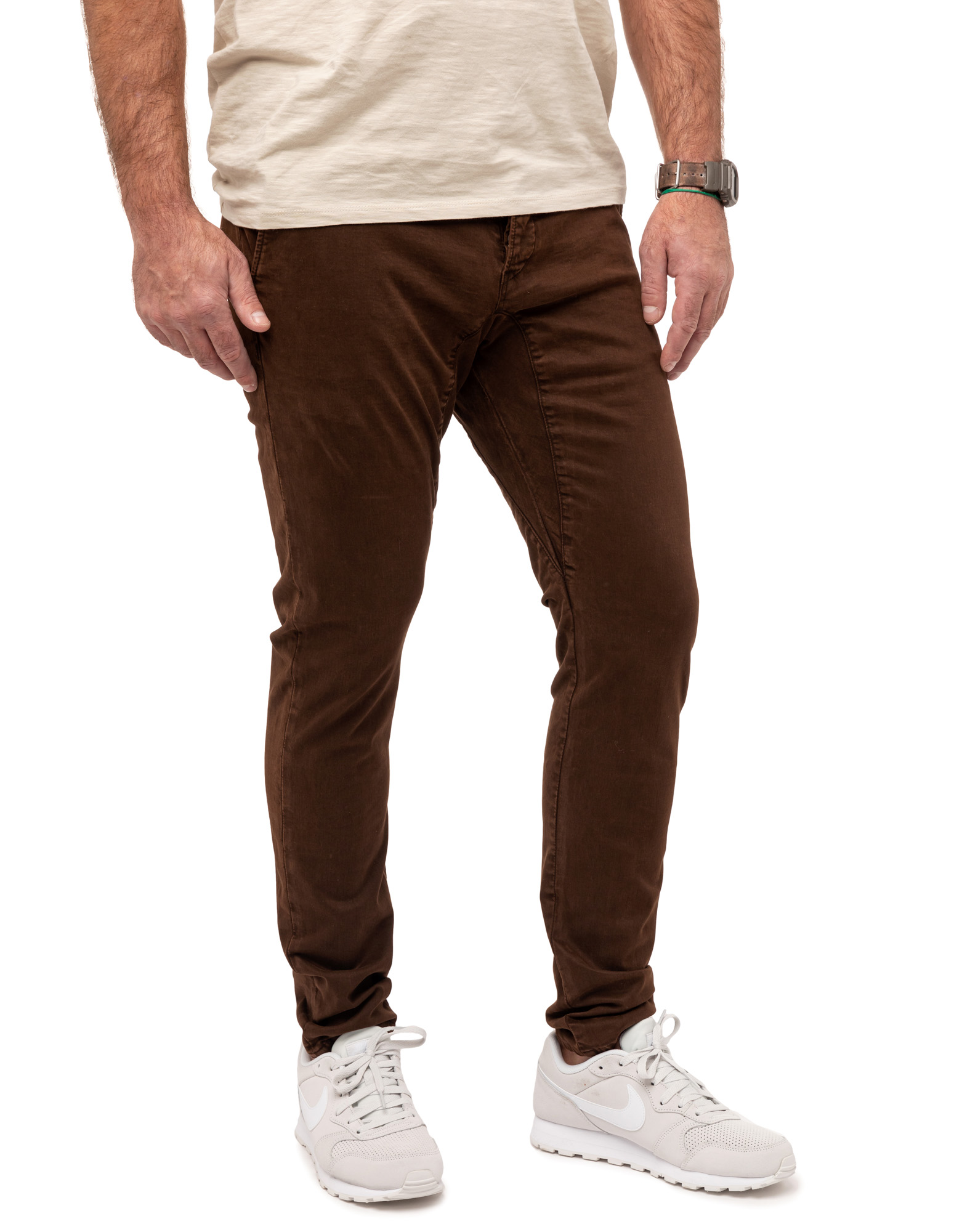 PANTALON CHINO COFFEE