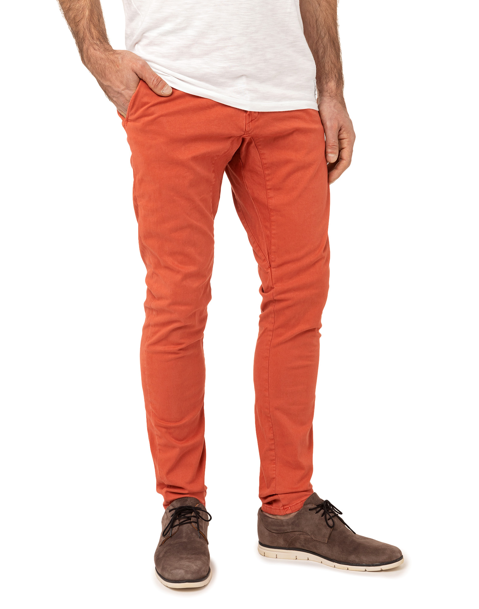 Pantalon homme DENING CHINO COPPER